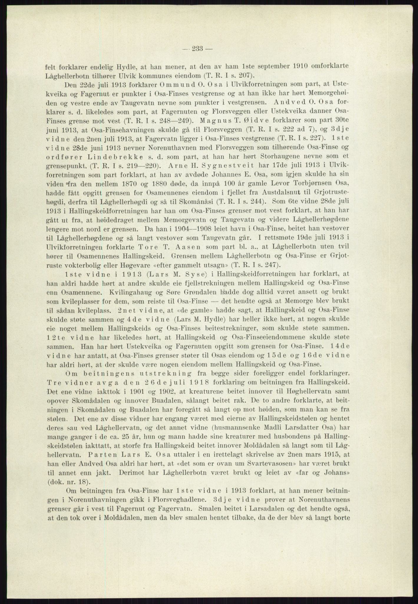 Høyfjellskommisjonen, AV/RA-S-1546/X/Xa/L0001: Nr. 1-33, 1909-1953, p. 839