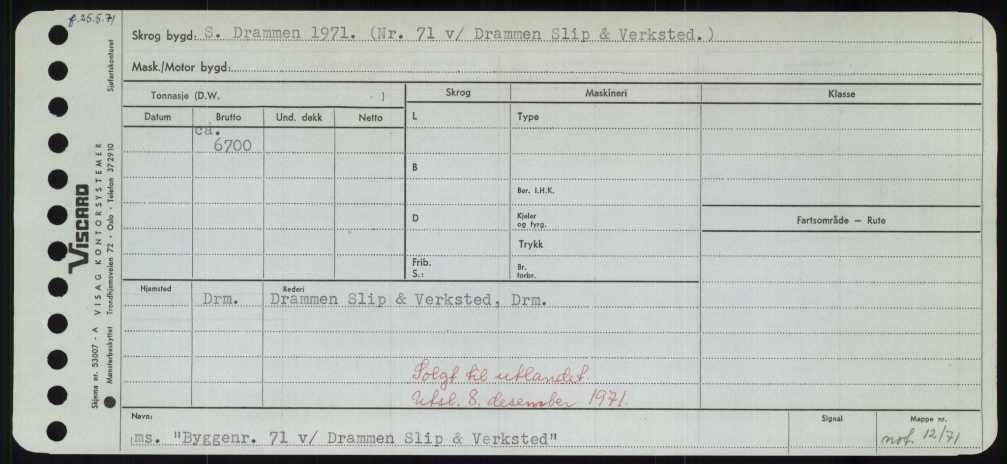 Sjøfartsdirektoratet med forløpere, Skipsmålingen, AV/RA-S-1627/H/Hd/L0006: Fartøy, Byg-Båt, p. 199