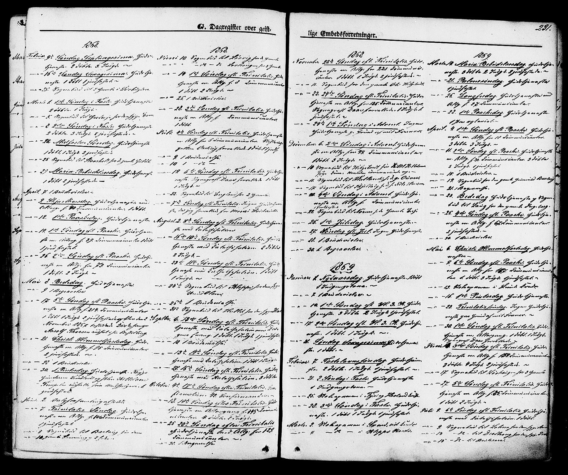 Lunde kirkebøker, SAKO/A-282/F/Fa/L0001: Parish register (official) no. I 1, 1866-1883, p. 231