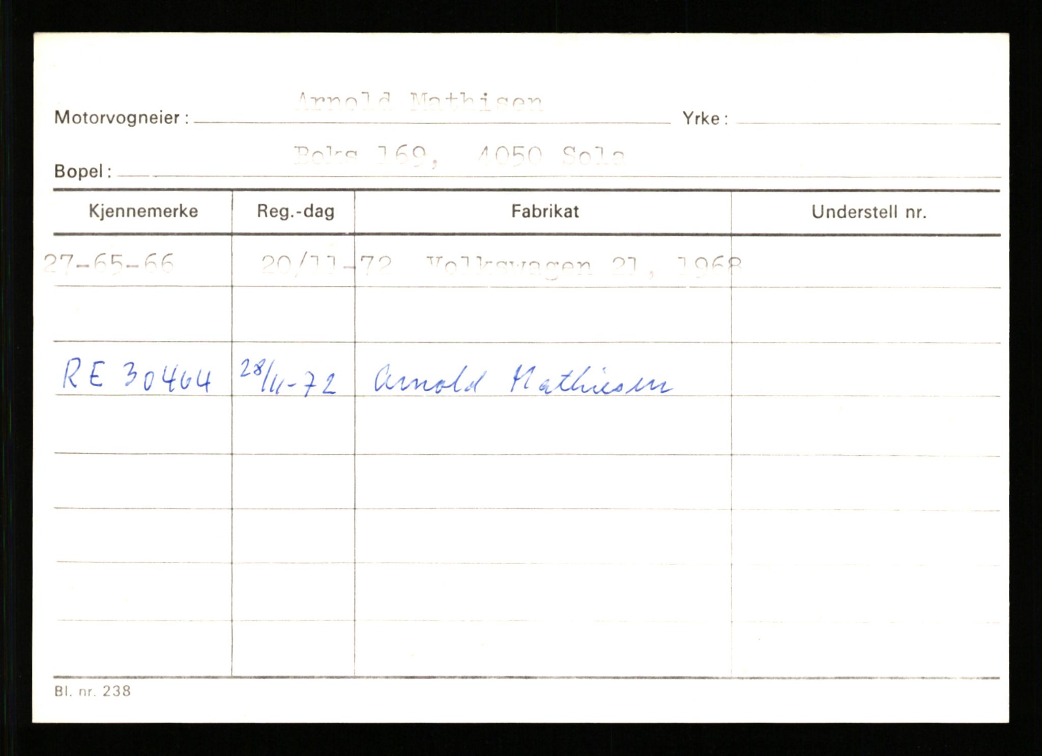 Stavanger trafikkstasjon, AV/SAST-A-101942/0/G/L0011: Registreringsnummer: 240000 - 363477, 1930-1971, p. 1081