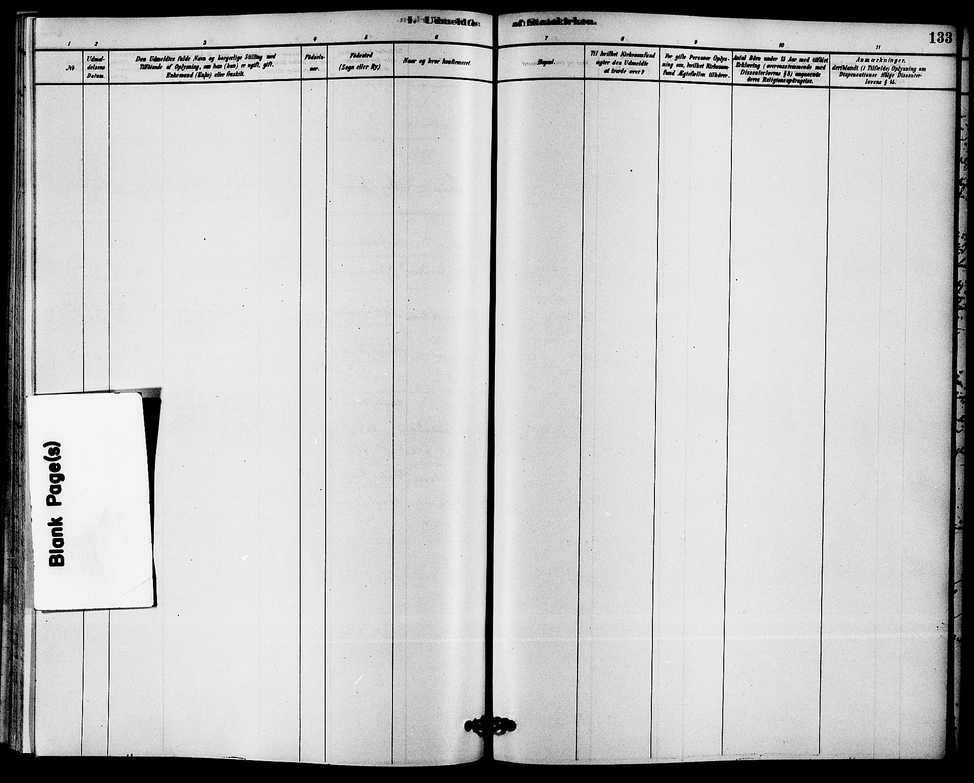 Solum kirkebøker, SAKO/A-306/F/Fc/L0001: Parish register (official) no. III 1, 1877-1891, p. 133
