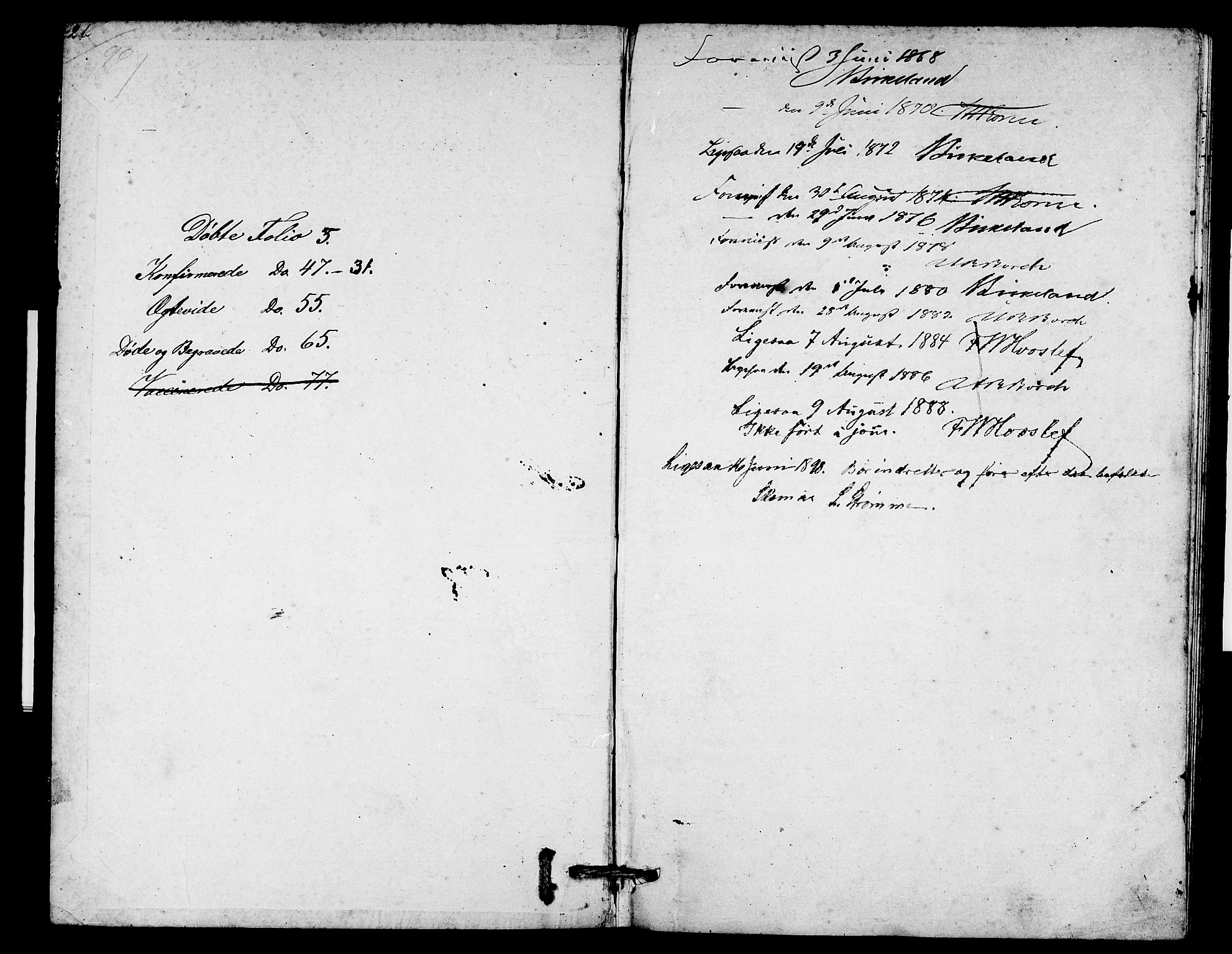 Davik sokneprestembete, AV/SAB-A-79701/H/Hab/Habd/L0001: Parish register (copy) no. D 1, 1866-1891