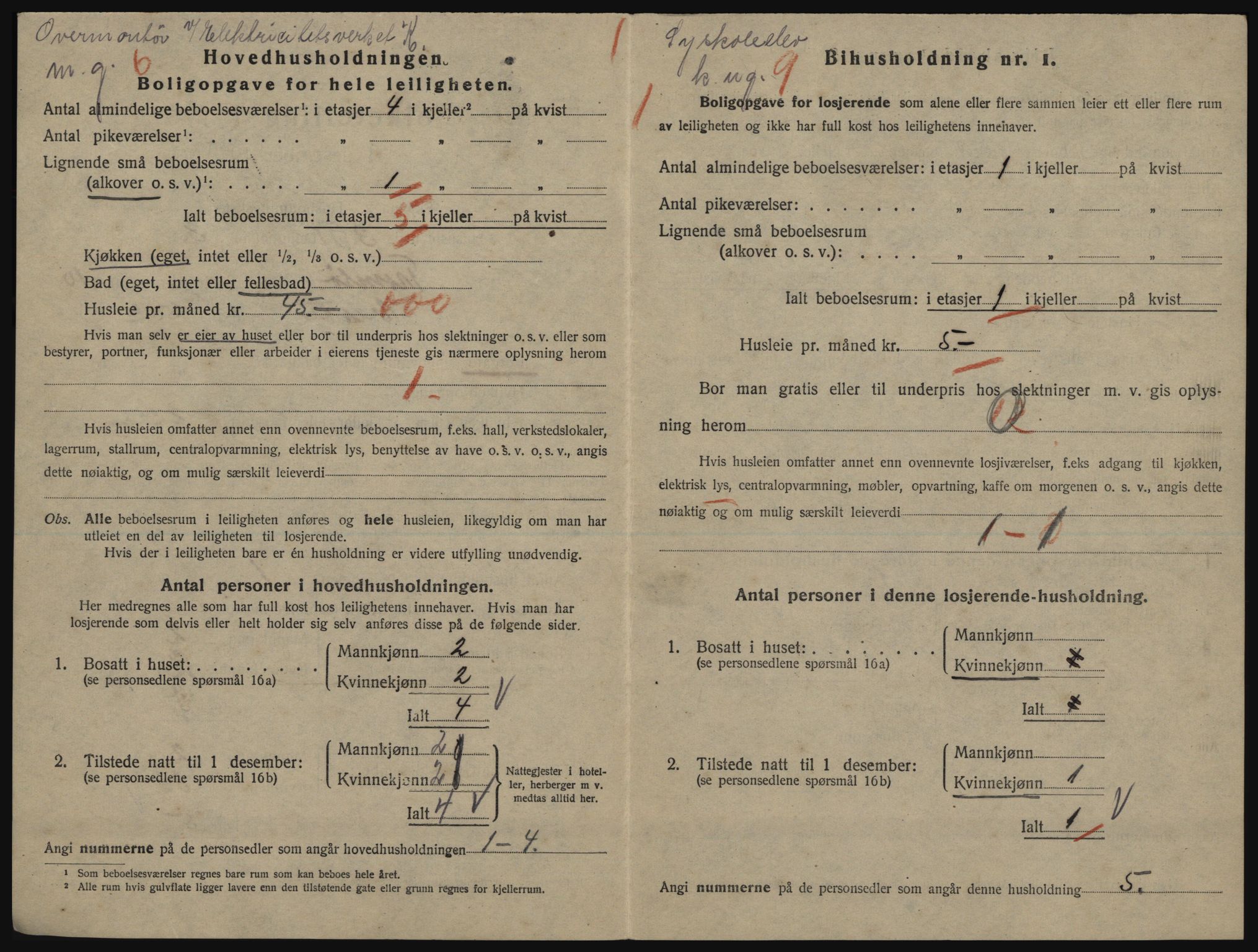 SATØ, 1920 census for Tromsø, 1920, p. 5390