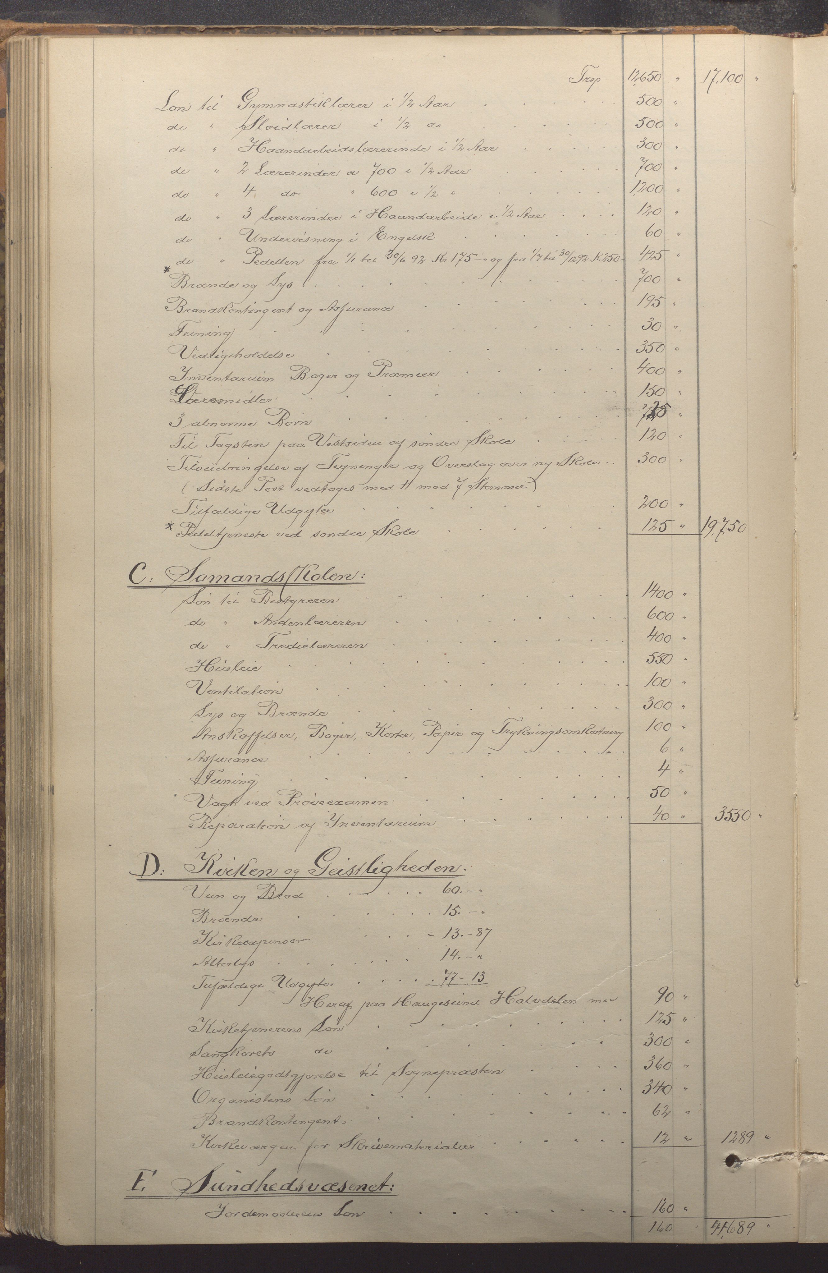 Haugesund kommune - Formannskapet, IKAR/X-0001/A/L0005: Møtebok, 1887-1895, p. 106b