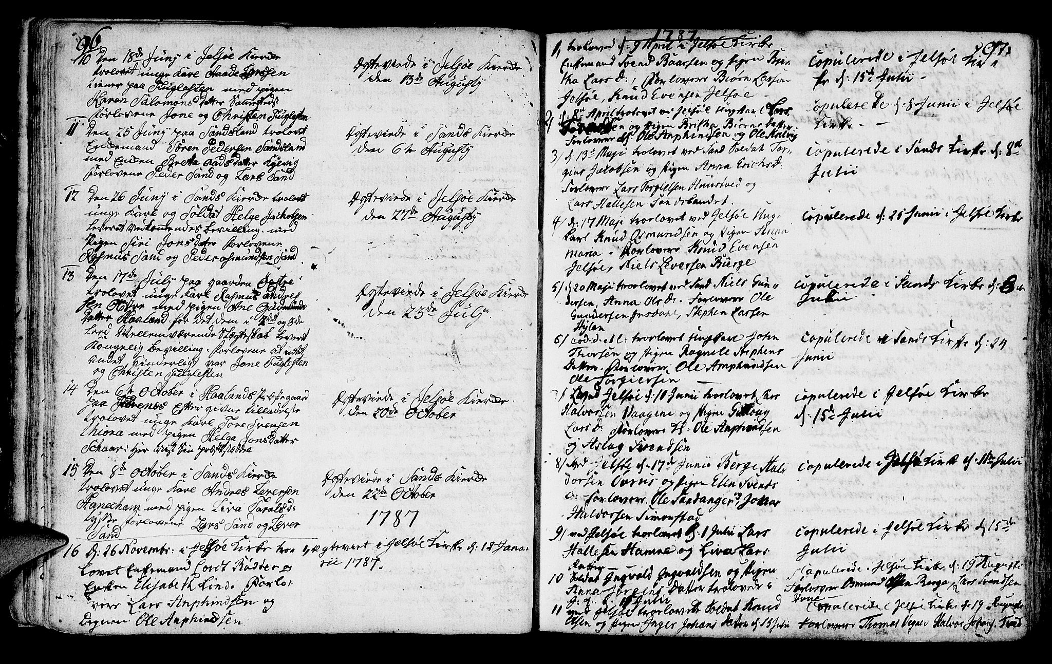 Jelsa sokneprestkontor, SAST/A-101842/01/IV: Parish register (official) no. A 3, 1768-1796, p. 96-97