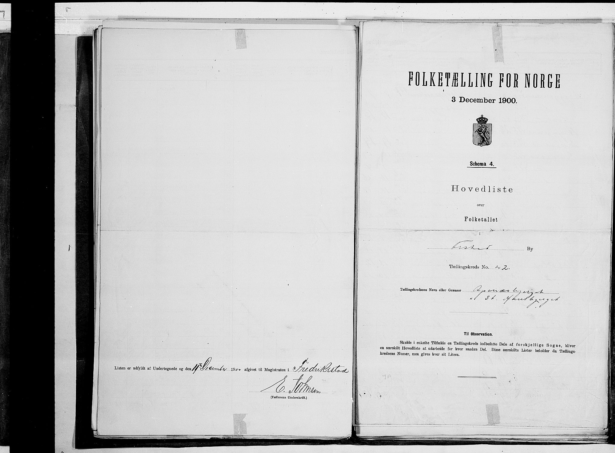 SAO, 1900 census for Fredrikstad, 1900, p. 46