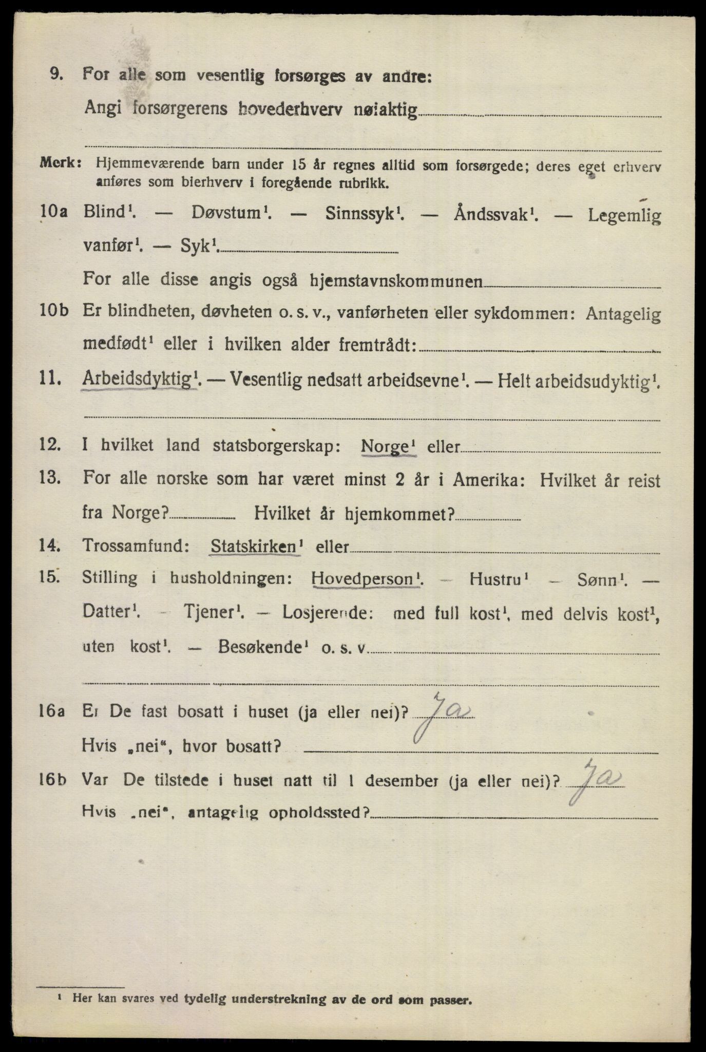 SAKO, 1920 census for Norderhov, 1920, p. 8654