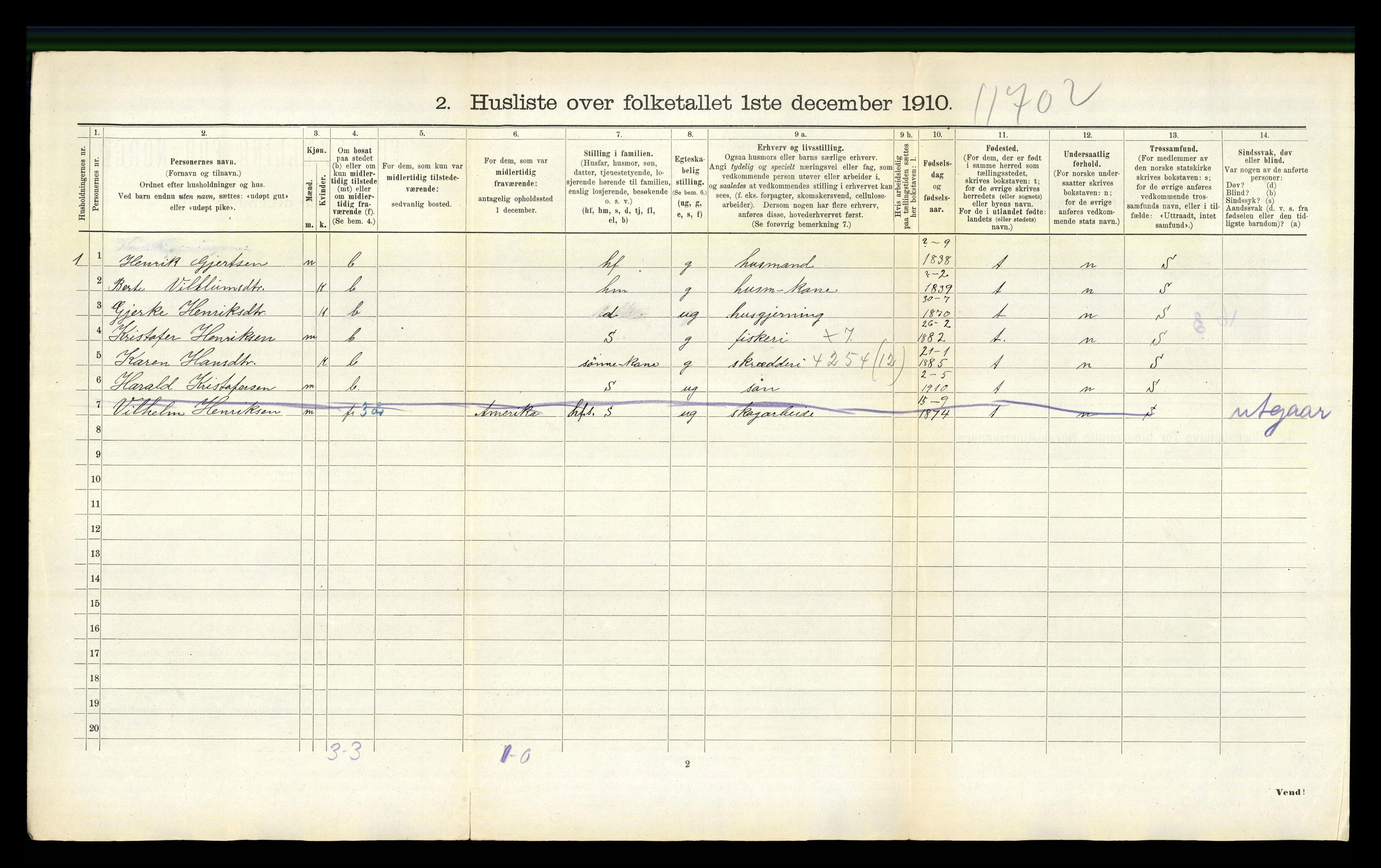 RA, 1910 census for Askvoll, 1910, p. 544