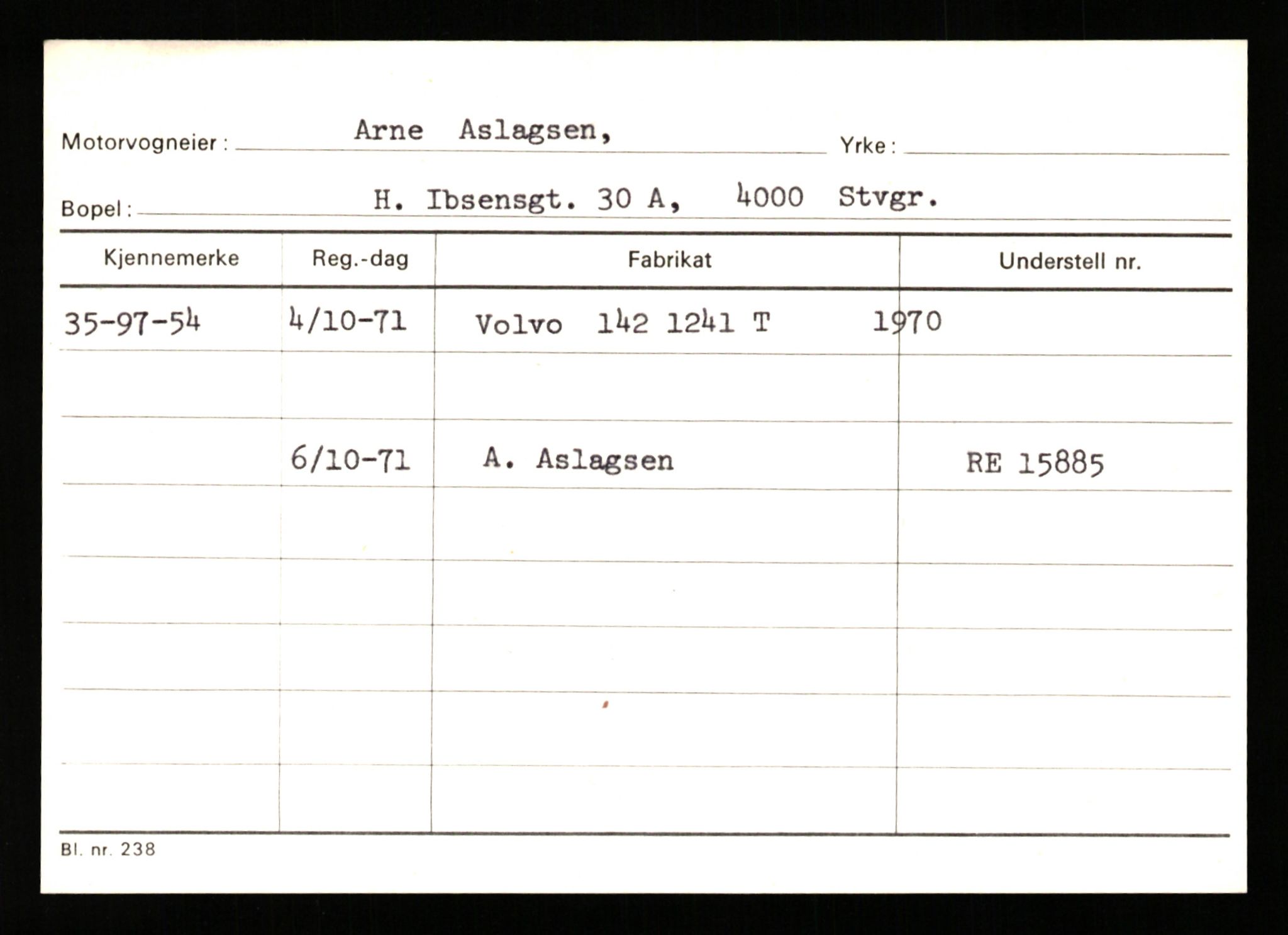 Stavanger trafikkstasjon, AV/SAST-A-101942/0/G/L0011: Registreringsnummer: 240000 - 363477, 1930-1971, p. 3259