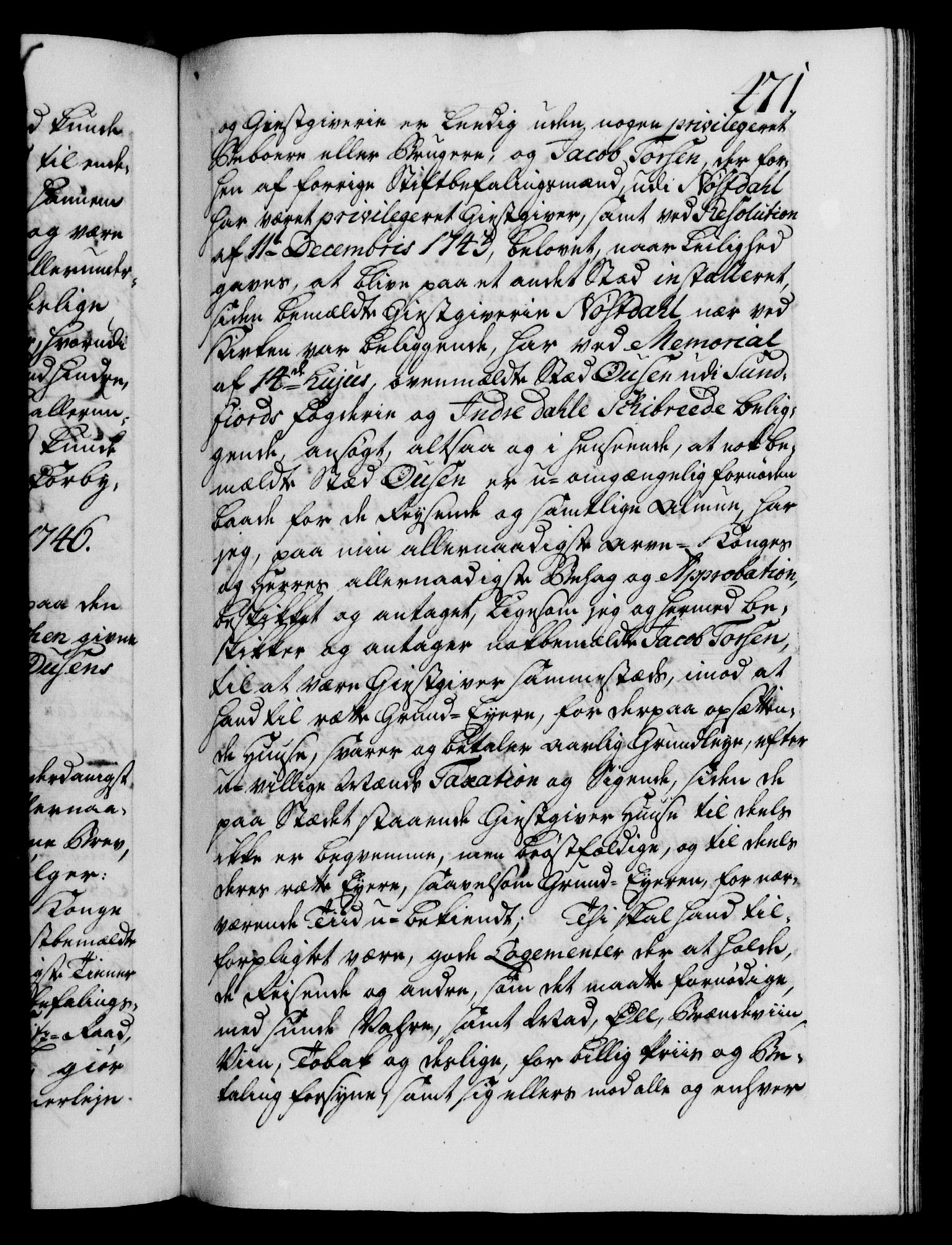 Danske Kanselli 1572-1799, AV/RA-EA-3023/F/Fc/Fca/Fcaa/L0034: Norske registre, 1745-1746, p. 471a