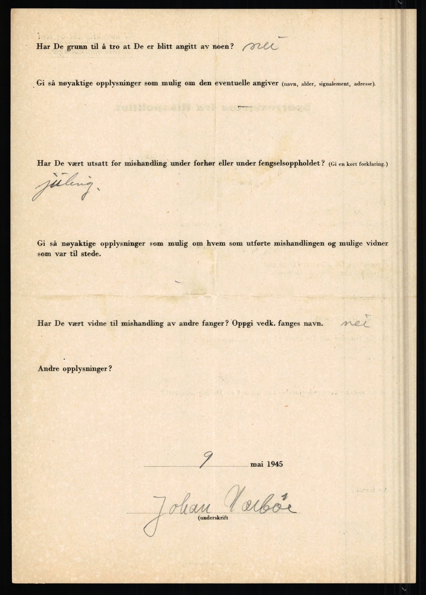 Rikspolitisjefen, AV/RA-S-1560/L/L0013: Noss, Eirik - Petrussen, Sigurd, 1940-1945, p. 148