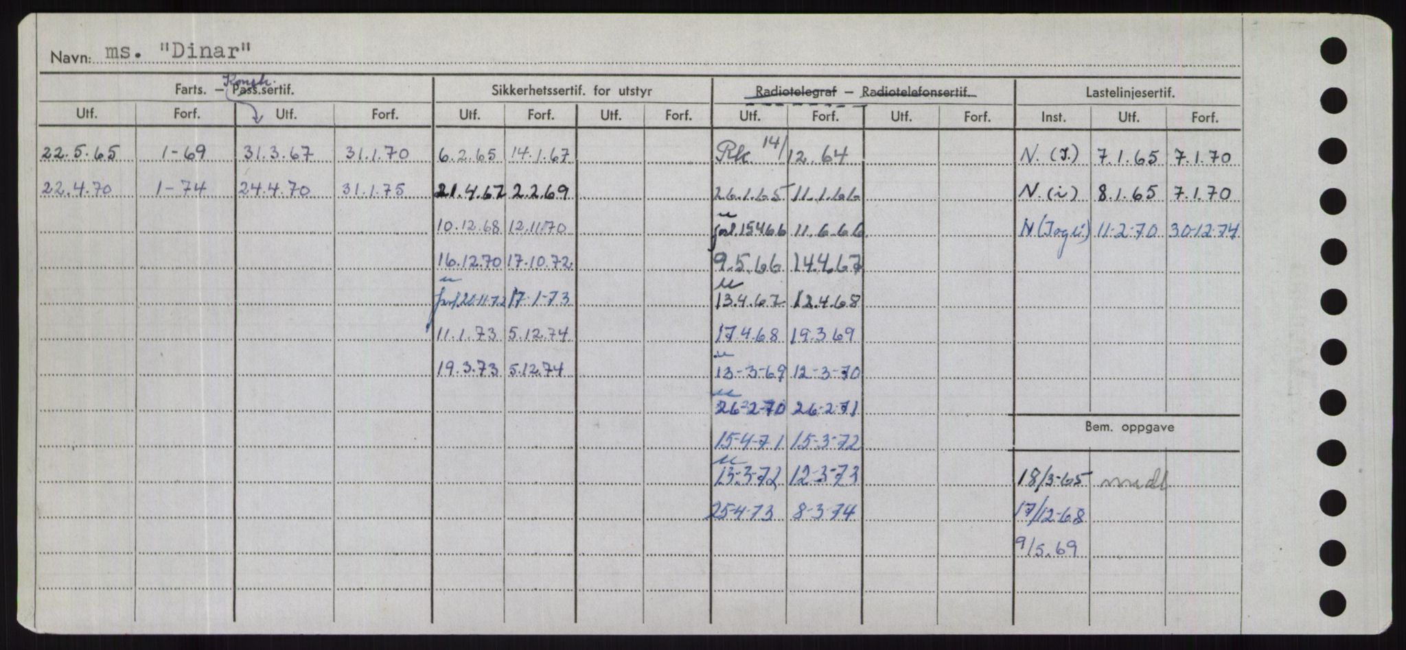 Sjøfartsdirektoratet med forløpere, Skipsmålingen, AV/RA-S-1627/H/Hd/L0008: Fartøy, C-D, p. 494