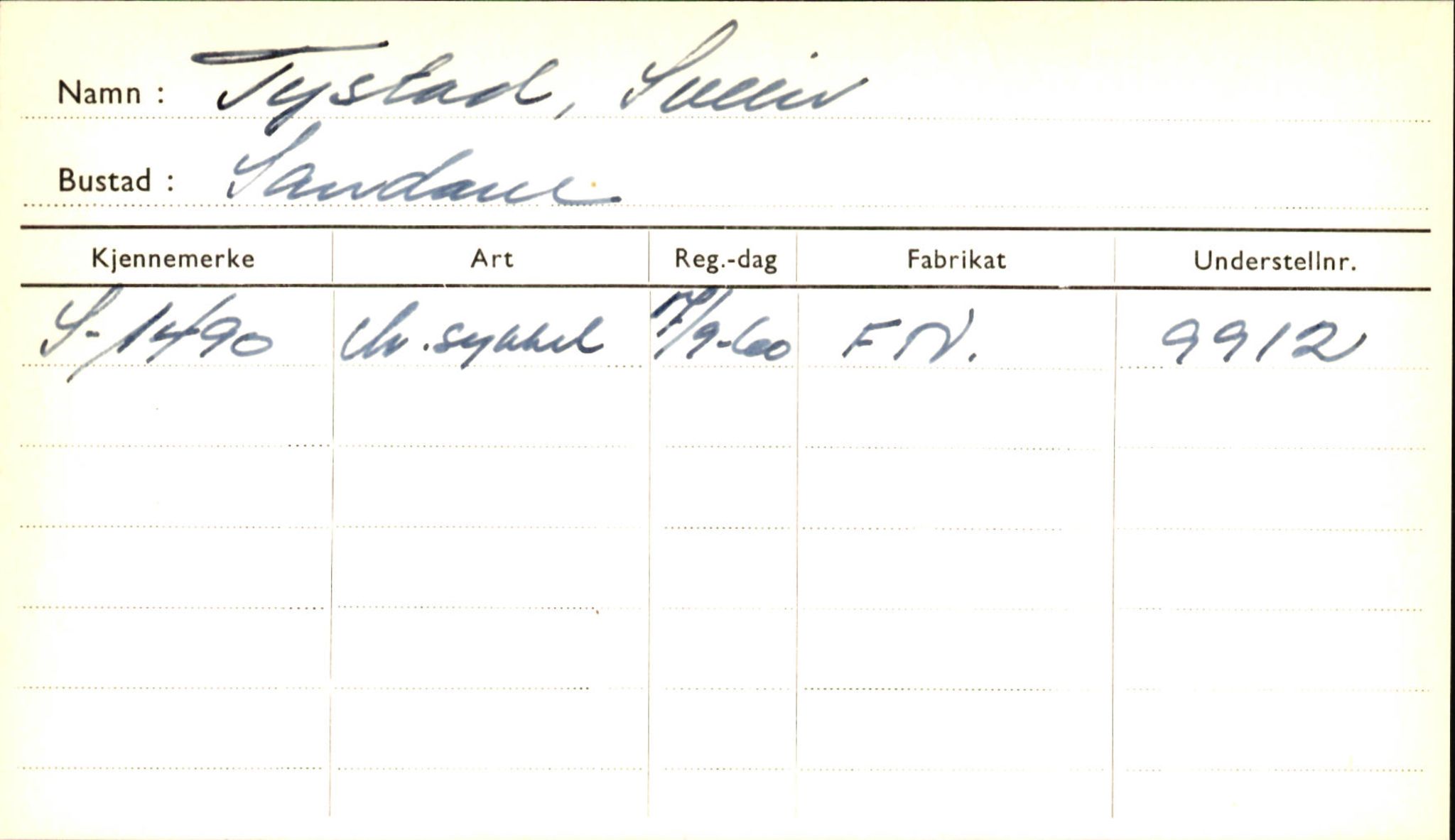 Statens vegvesen, Sogn og Fjordane vegkontor, AV/SAB-A-5301/4/F/L0002: Eigarregister Fjordane til 1.6.1961, 1930-1961, p. 301