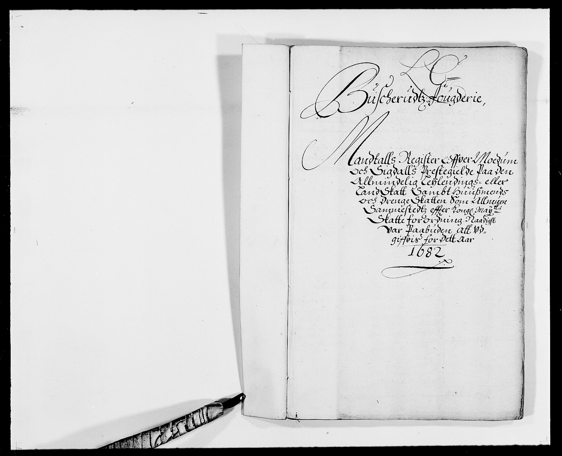 Rentekammeret inntil 1814, Reviderte regnskaper, Fogderegnskap, RA/EA-4092/R25/L1676: Fogderegnskap Buskerud, 1682, p. 28