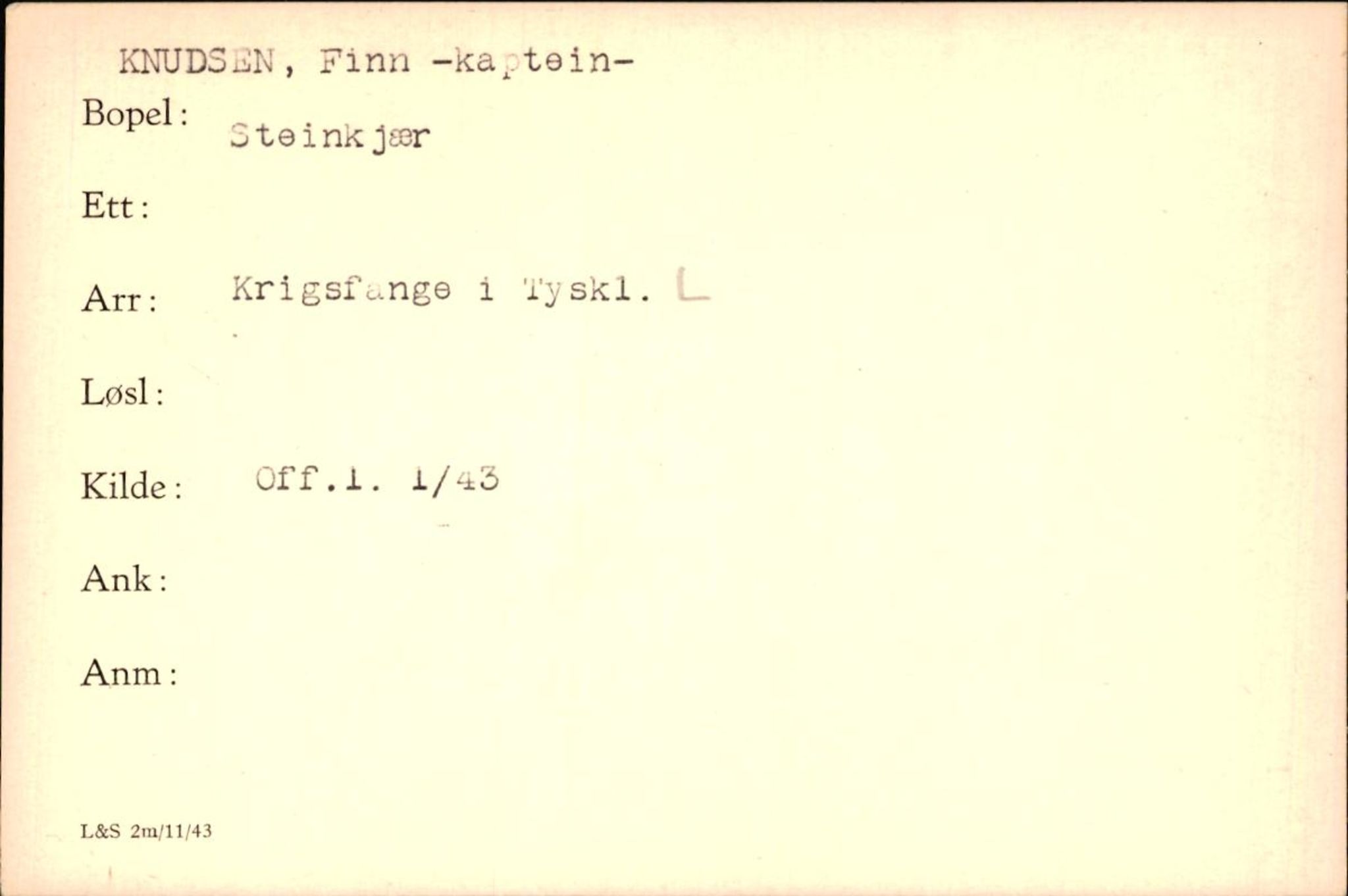 Forsvaret, Forsvarets krigshistoriske avdeling, AV/RA-RAFA-2017/Y/Yf/L0200: II-C-11-2102  -  Norske krigsfanger i Tyskland, 1940-1945, p. 583