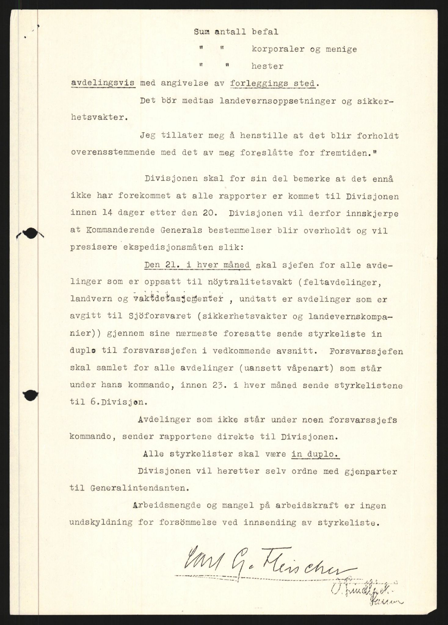 Forsvaret, Forsvarets krigshistoriske avdeling, RA/RAFA-2017/Y/Yb/L0131: II-C-11-600  -  6. Divisjon / 6. Distriktskommando, 1936-1970, p. 760