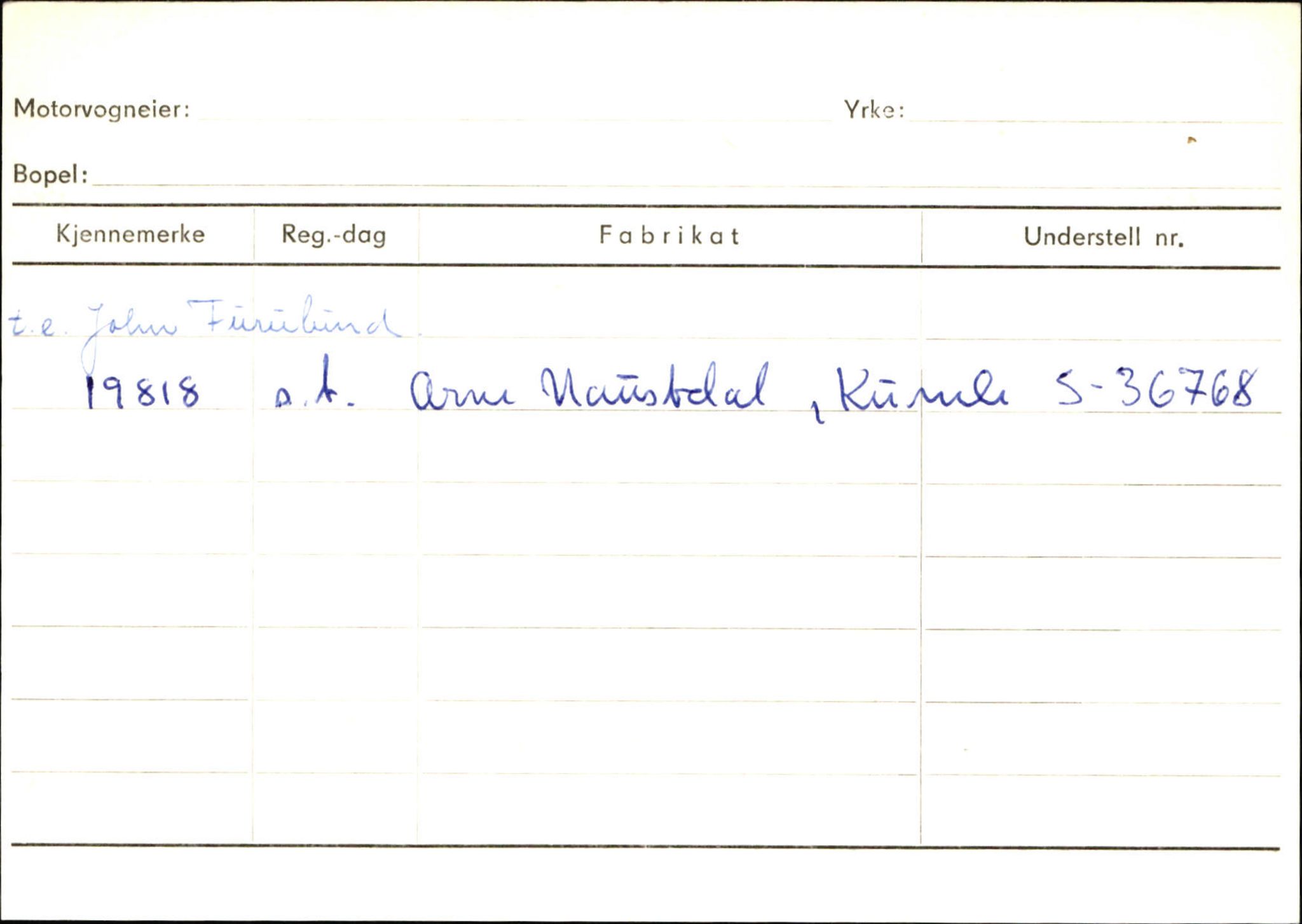 Statens vegvesen, Sogn og Fjordane vegkontor, AV/SAB-A-5301/4/F/L0132: Eigarregister Askvoll A-Å. Balestrand A-Å, 1945-1975, p. 887