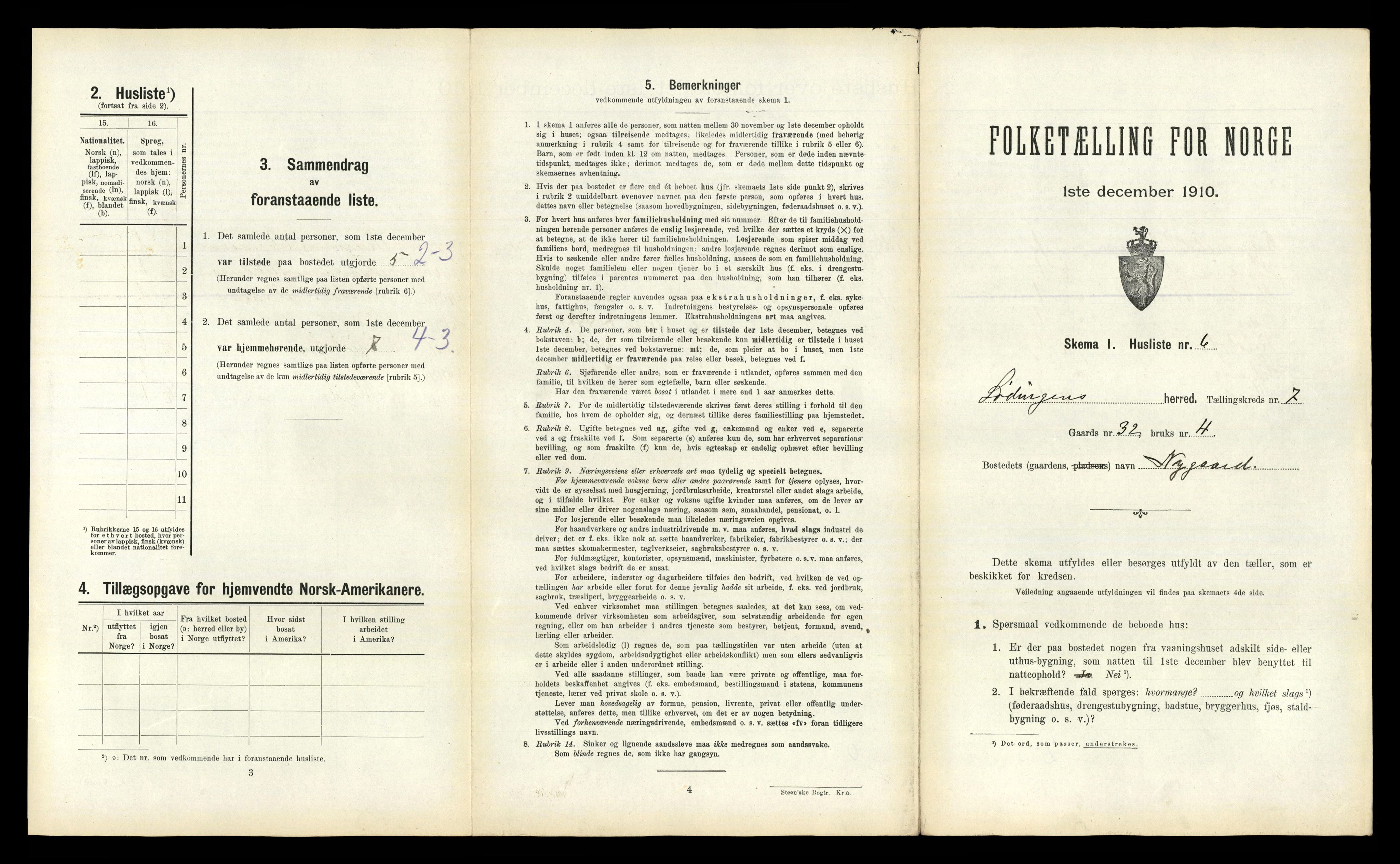 RA, 1910 census for Lødingen, 1910, p. 627