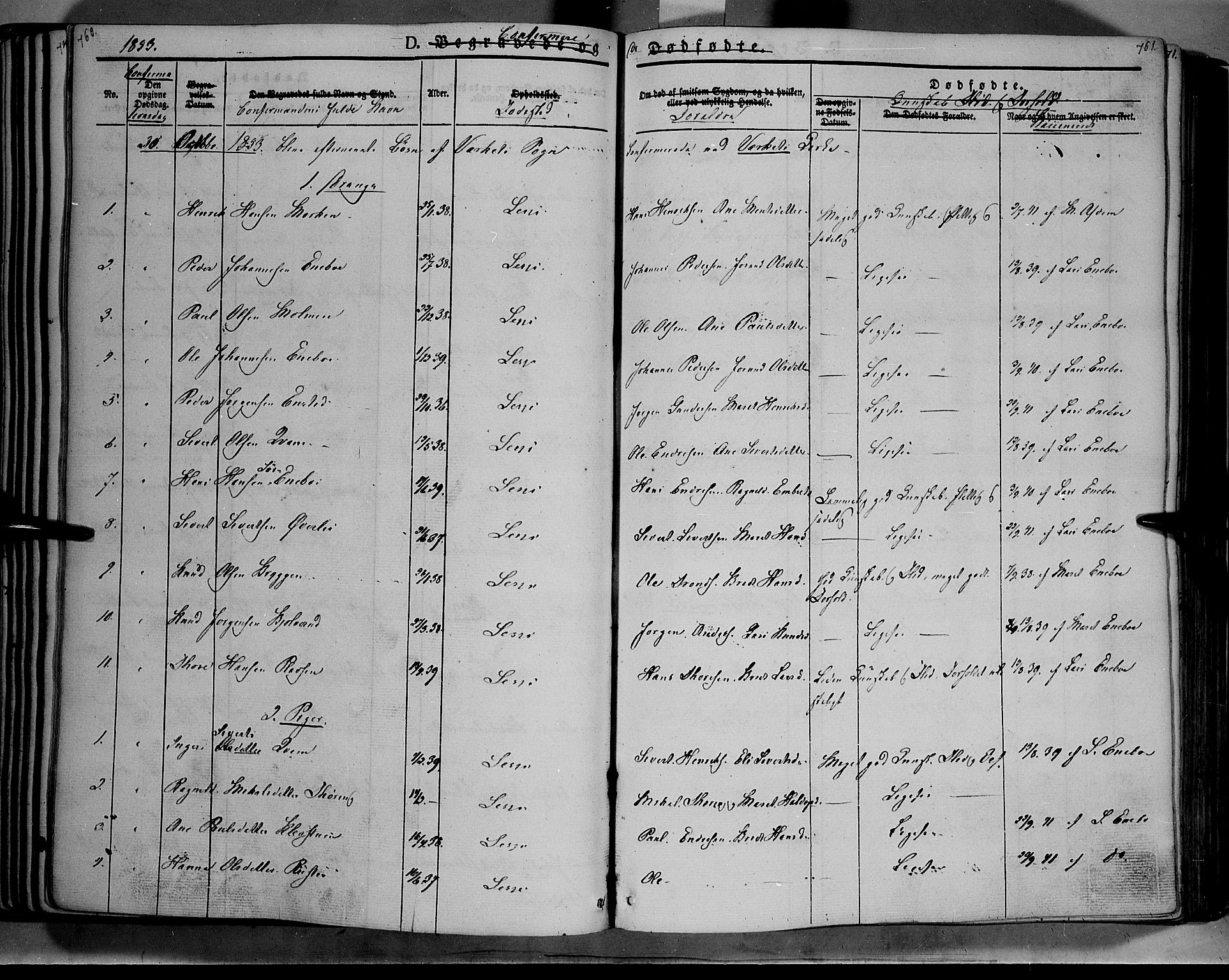 Lesja prestekontor, SAH/PREST-068/H/Ha/Haa/L0006: Parish register (official) no. 6B, 1843-1854, p. 760-761