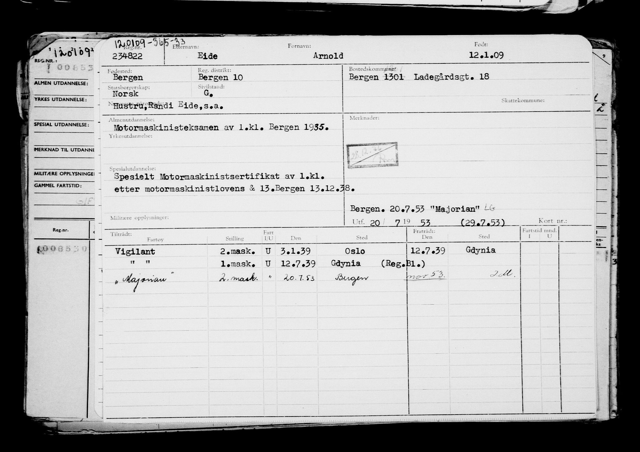 Direktoratet for sjømenn, AV/RA-S-3545/G/Gb/L0081: Hovedkort, 1909, p. 183