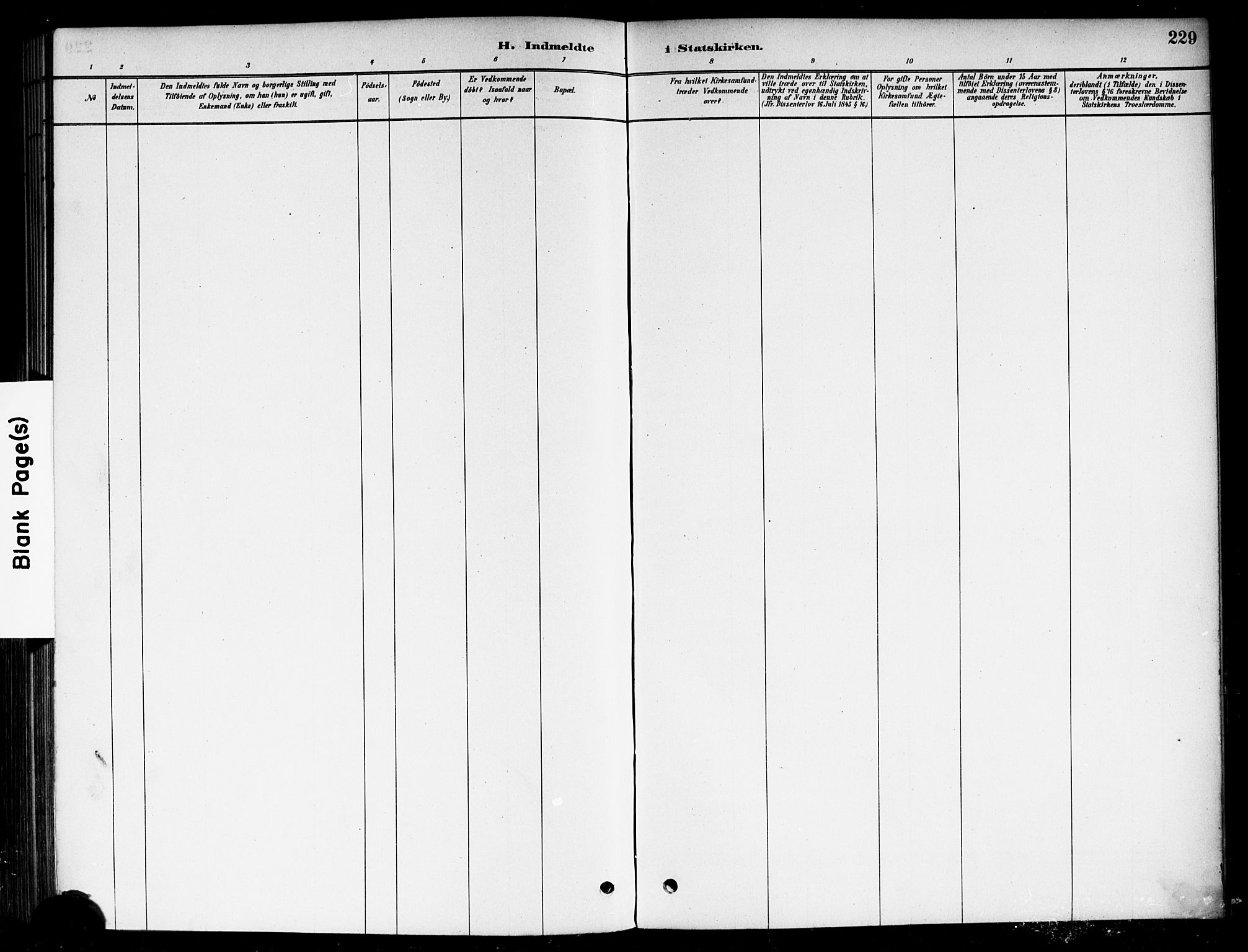 Eidsberg prestekontor Kirkebøker, AV/SAO-A-10905/F/Fb/L0001: Parish register (official) no. II 1, 1879-1900, p. 229