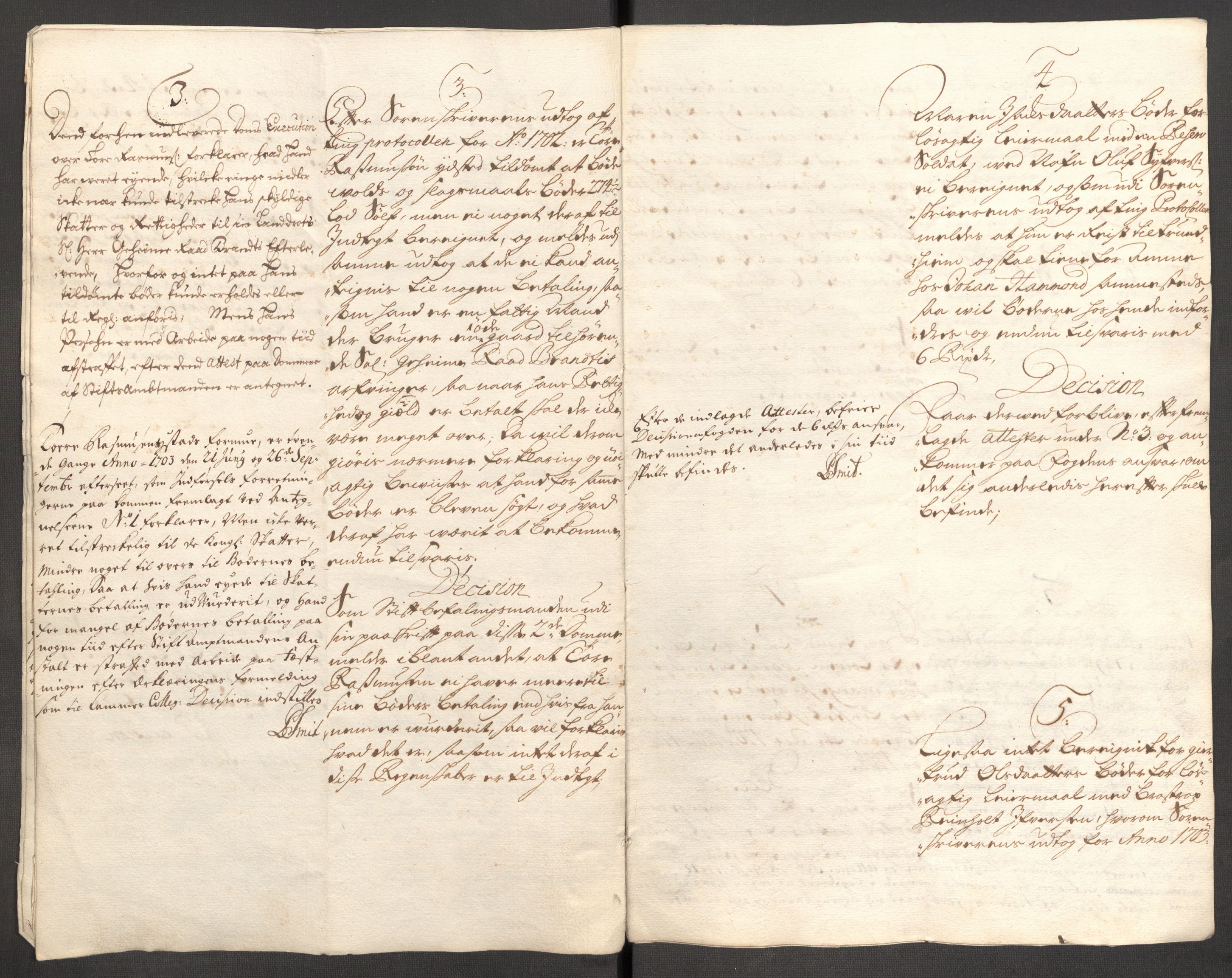 Rentekammeret inntil 1814, Reviderte regnskaper, Fogderegnskap, AV/RA-EA-4092/R63/L4314: Fogderegnskap Inderøy, 1705, p. 321