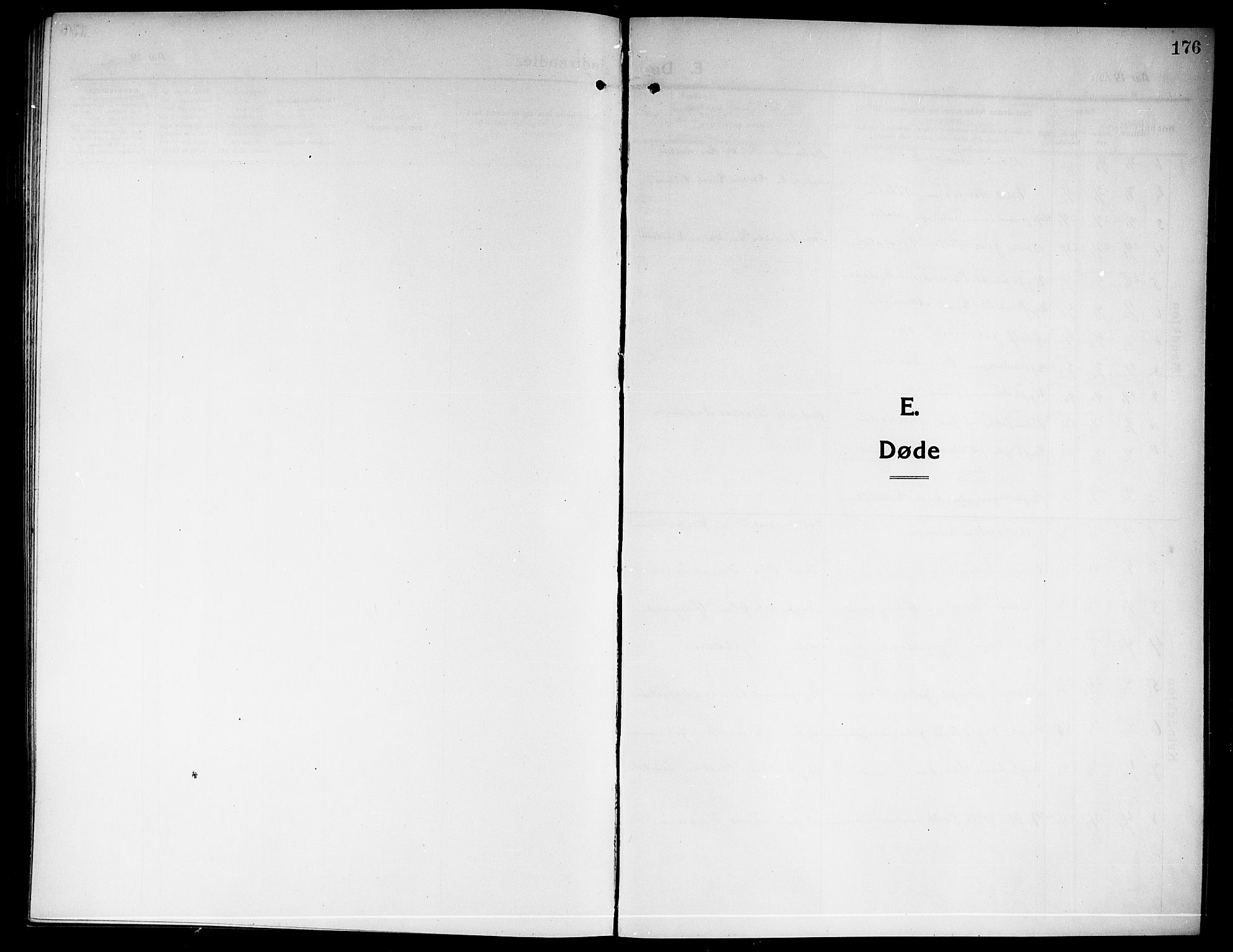 Rjukan kirkebøker, SAKO/A-294/G/Ga/L0002: Parish register (copy) no. 2, 1913-1920, p. 176