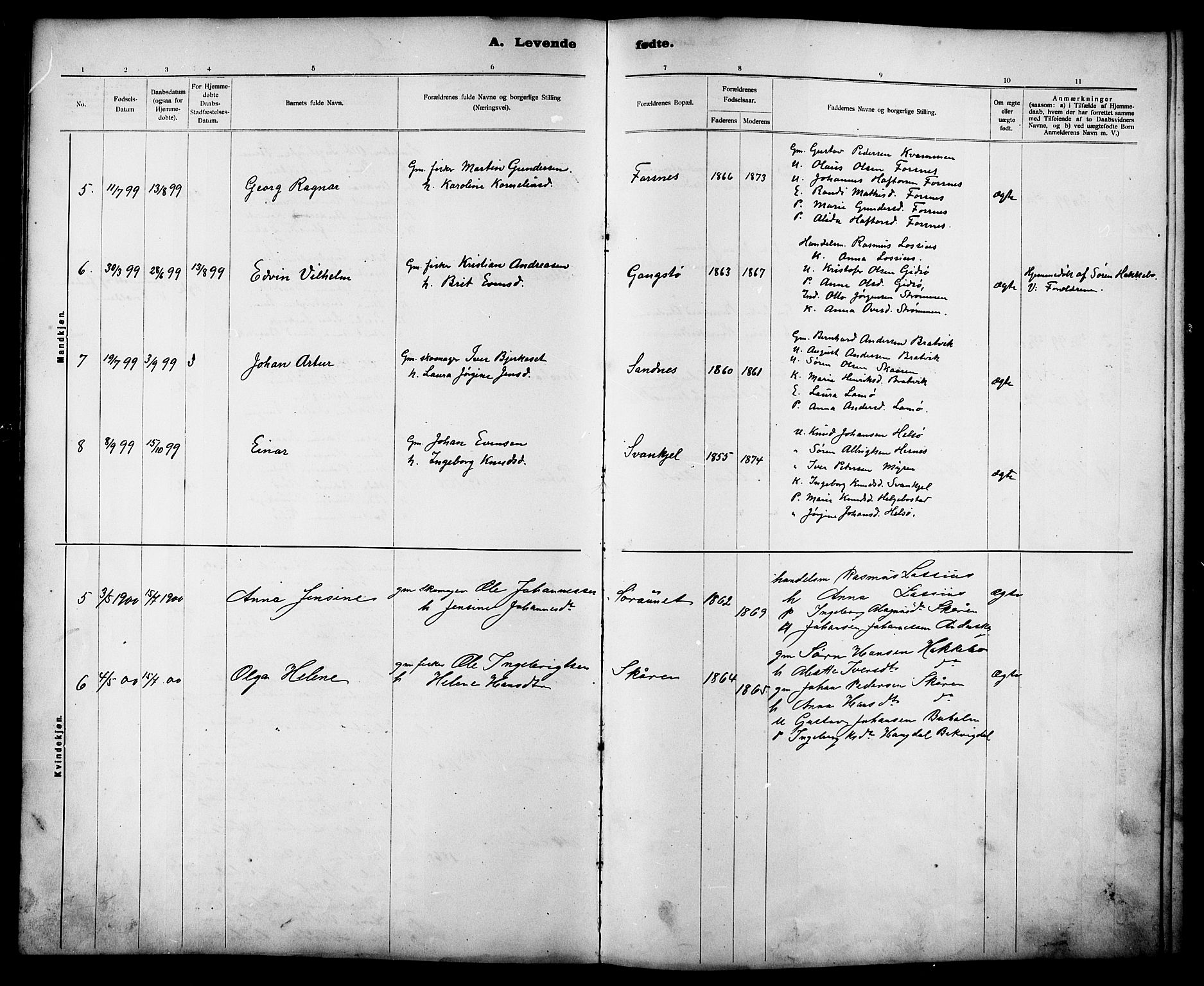 Ministerialprotokoller, klokkerbøker og fødselsregistre - Sør-Trøndelag, AV/SAT-A-1456/635/L0553: Parish register (copy) no. 635C01, 1898-1919