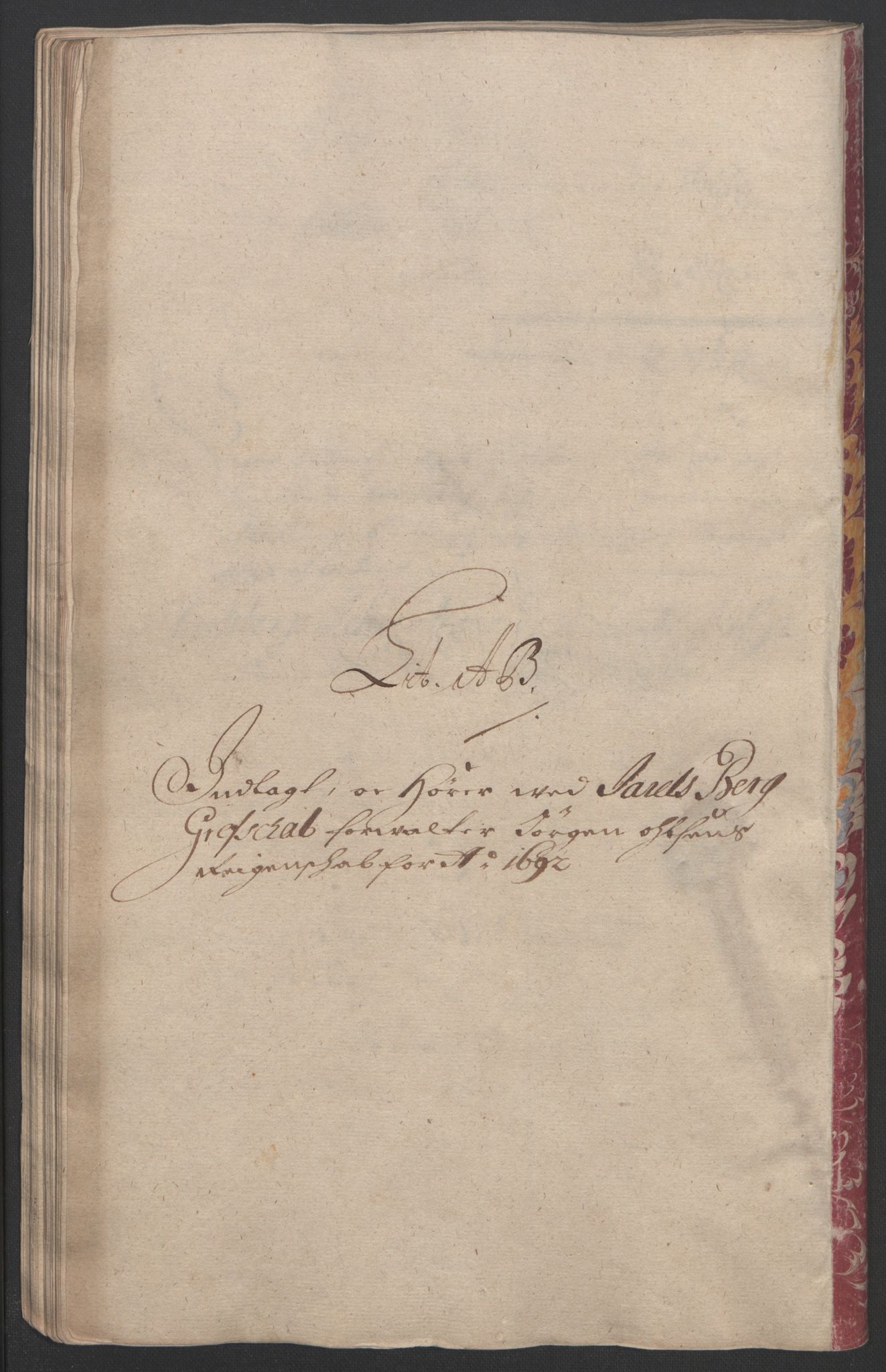 Rentekammeret inntil 1814, Reviderte regnskaper, Fogderegnskap, RA/EA-4092/R32/L1865: Fogderegnskap Jarlsberg grevskap, 1692, p. 144