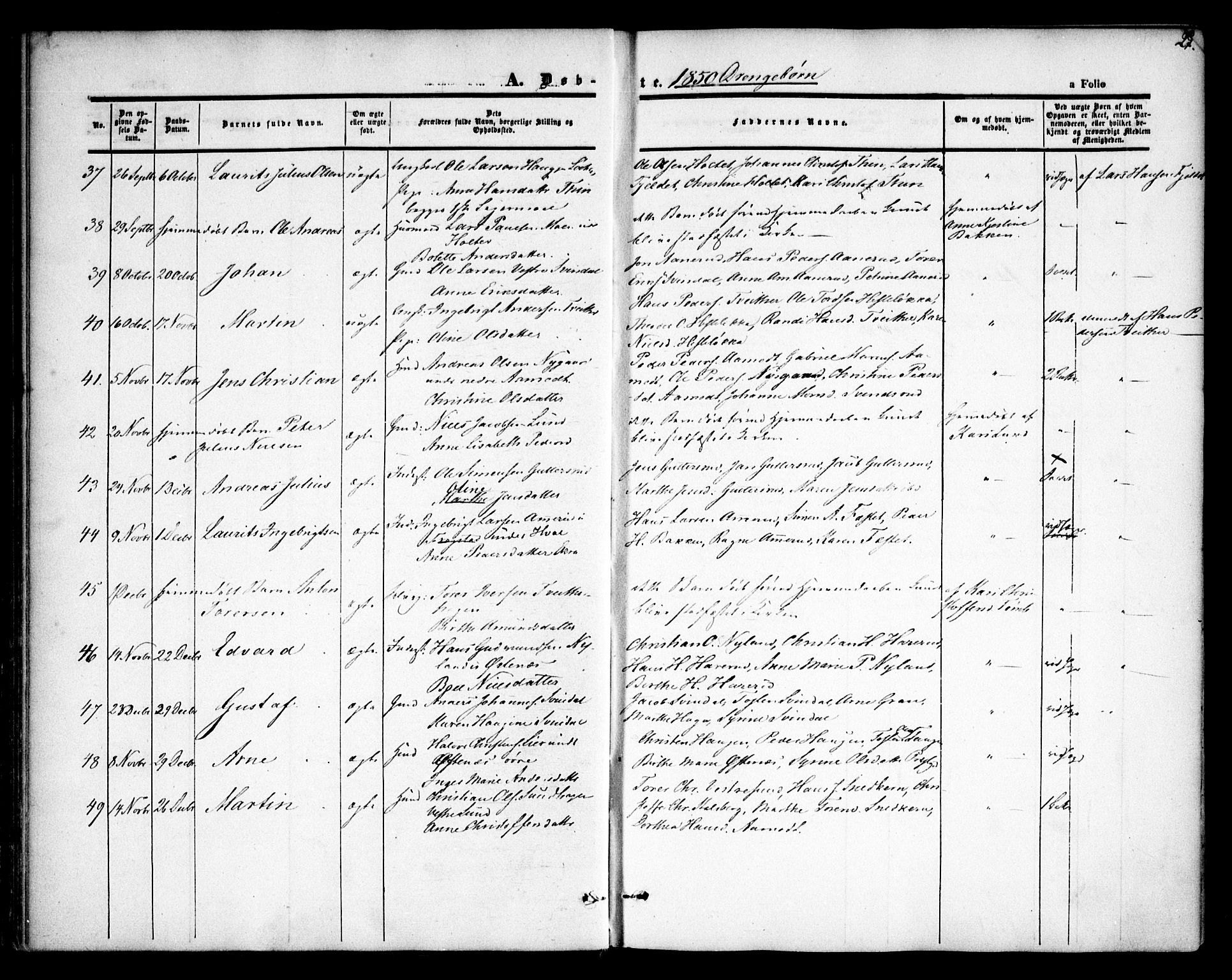 Fet prestekontor Kirkebøker, AV/SAO-A-10370a/F/Fa/L0010: Parish register (official) no. I 10, 1847-1859, p. 27