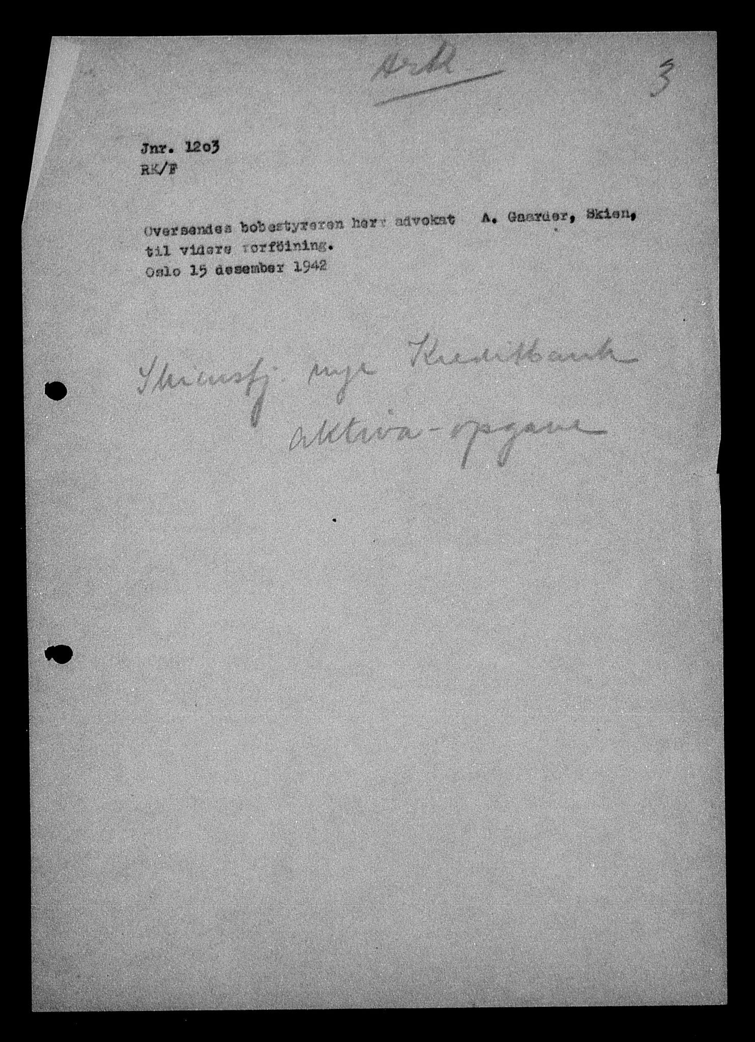 Justisdepartementet, Tilbakeføringskontoret for inndratte formuer, AV/RA-S-1564/H/Hc/Hcd/L0990: --, 1945-1947, p. 48