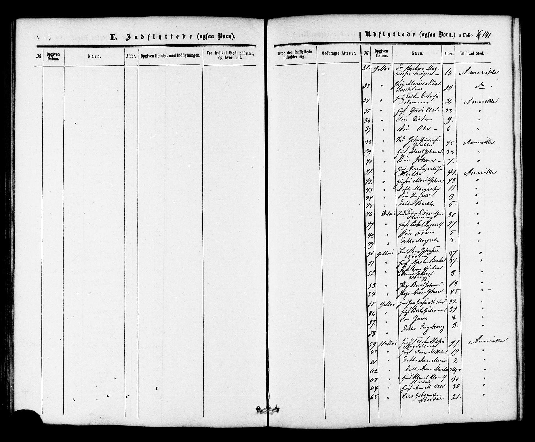 Ministerialprotokoller, klokkerbøker og fødselsregistre - Nord-Trøndelag, SAT/A-1458/706/L0041: Parish register (official) no. 706A02, 1862-1877, p. 141