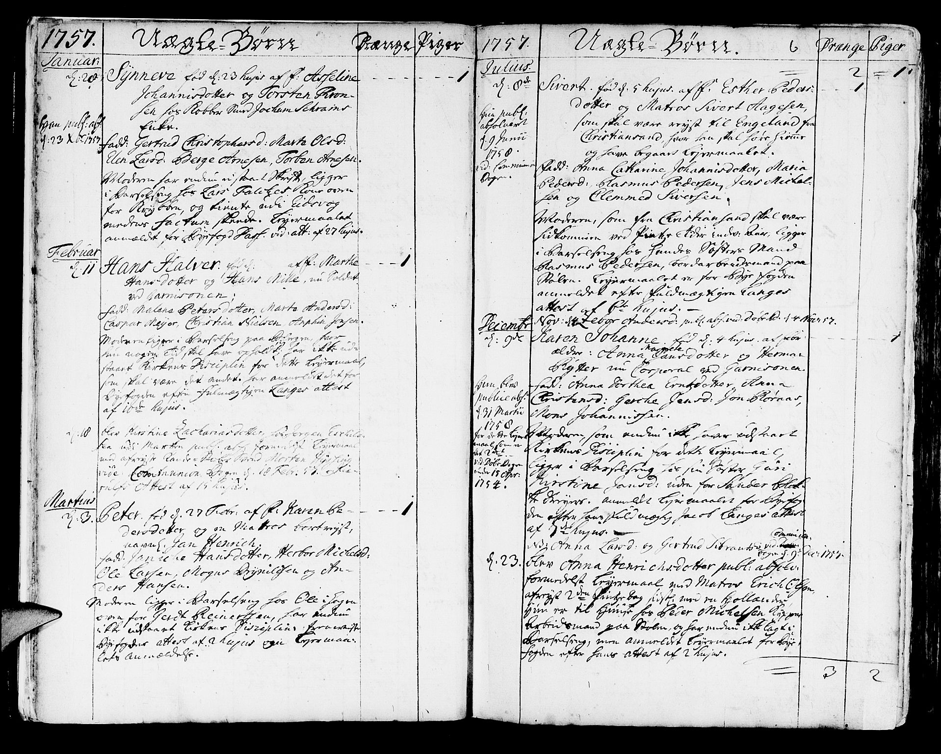 Korskirken sokneprestembete, SAB/A-76101/H/Haa/L0005: Parish register (official) no. A 5, 1751-1789, p. 272