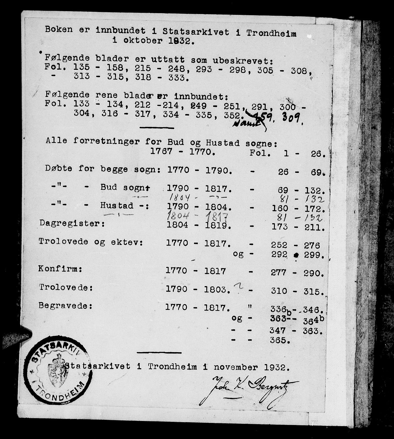 Ministerialprotokoller, klokkerbøker og fødselsregistre - Møre og Romsdal, SAT/A-1454/566/L0761: Parish register (official) no. 566A02 /1, 1767-1817