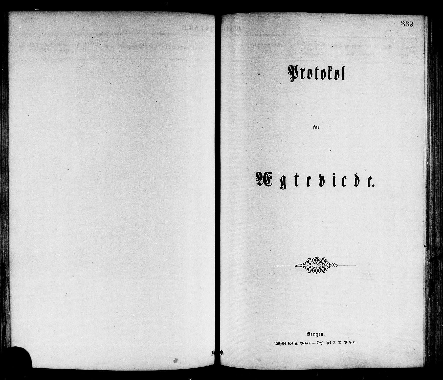 Luster sokneprestembete, SAB/A-81101/H/Haa/Haaa/L0010: Parish register (official) no. A 10, 1871-1886, p. 339