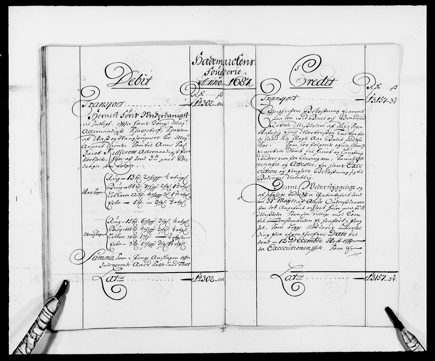 Rentekammeret inntil 1814, Reviderte regnskaper, Fogderegnskap, AV/RA-EA-4092/R16/L1028: Fogderegnskap Hedmark, 1687, p. 16