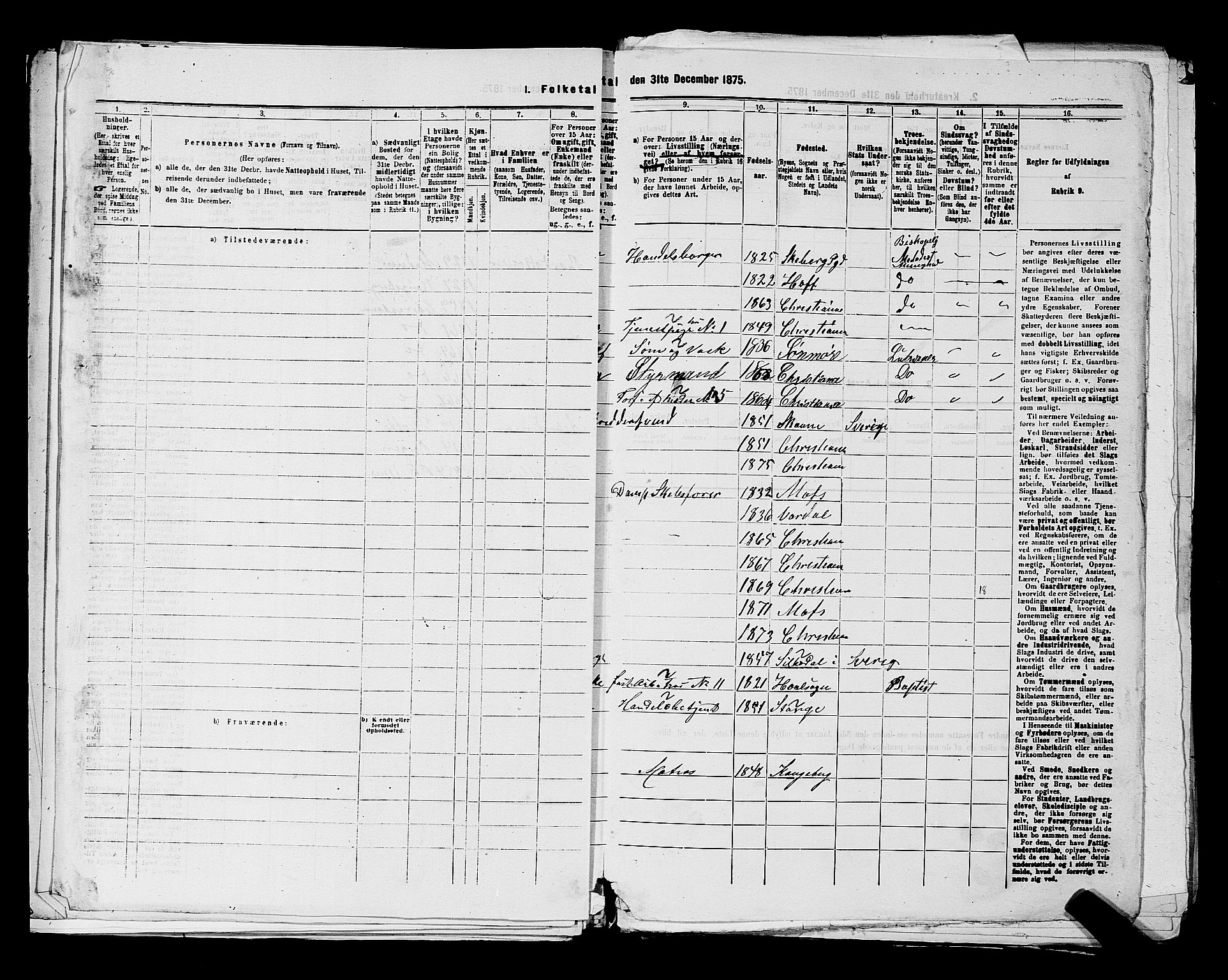 RA, 1875 census for 0301 Kristiania, 1875, p. 8134