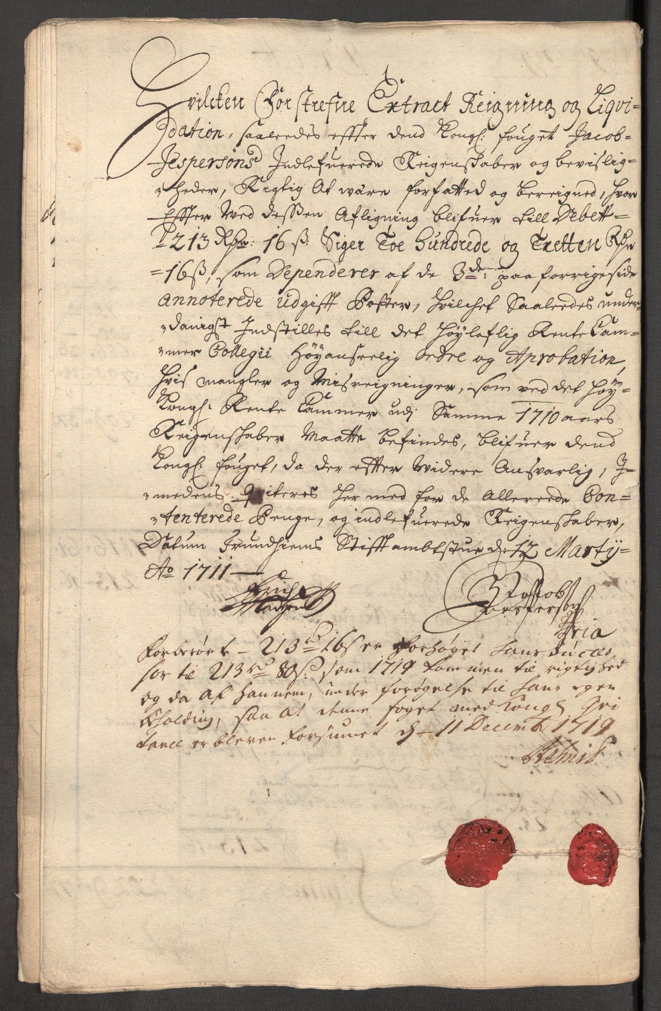 Rentekammeret inntil 1814, Reviderte regnskaper, Fogderegnskap, RA/EA-4092/R64/L4431: Fogderegnskap Namdal, 1709-1710, p. 285