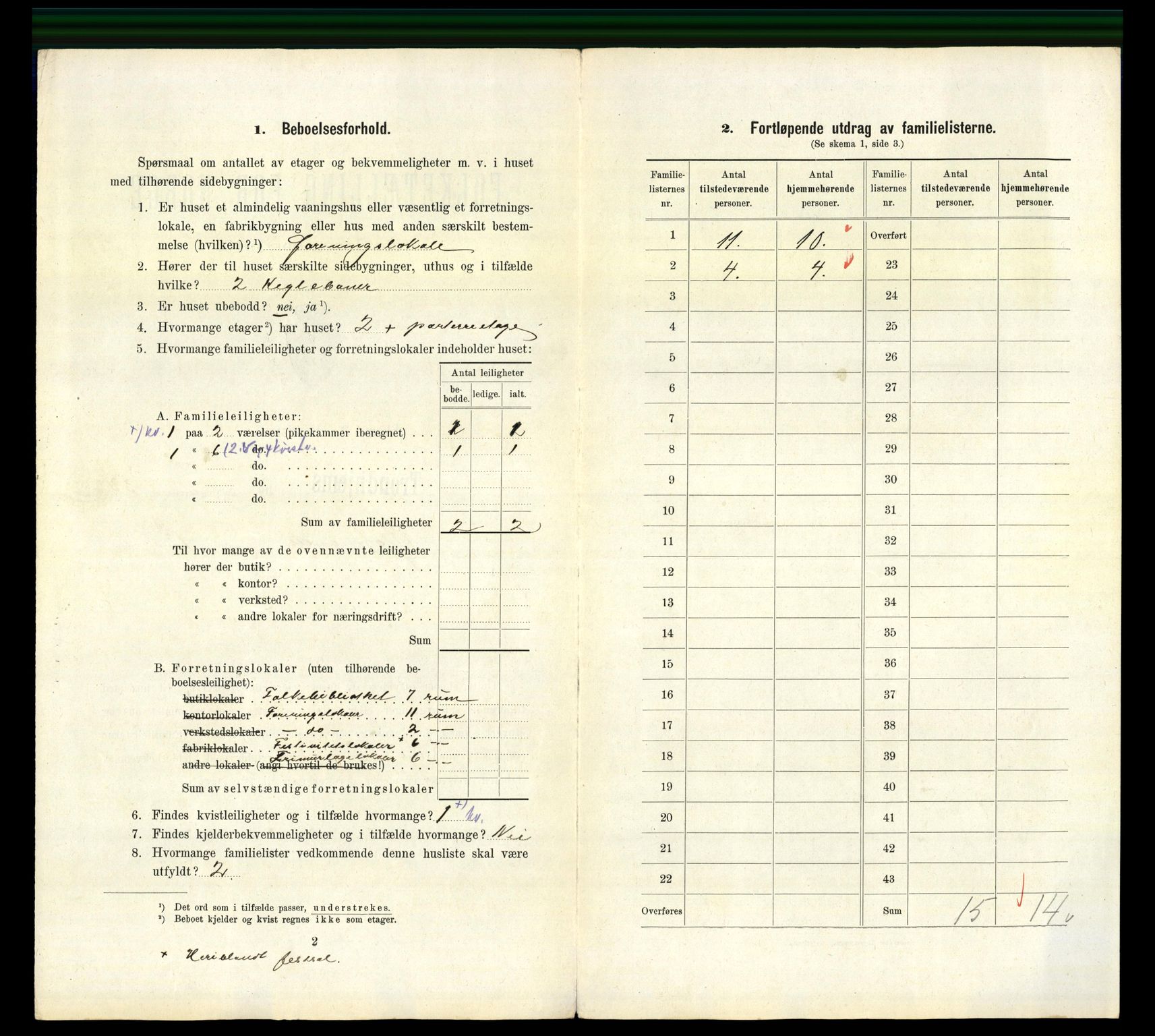 RA, 1910 census for Trondheim, 1910, p. 9038