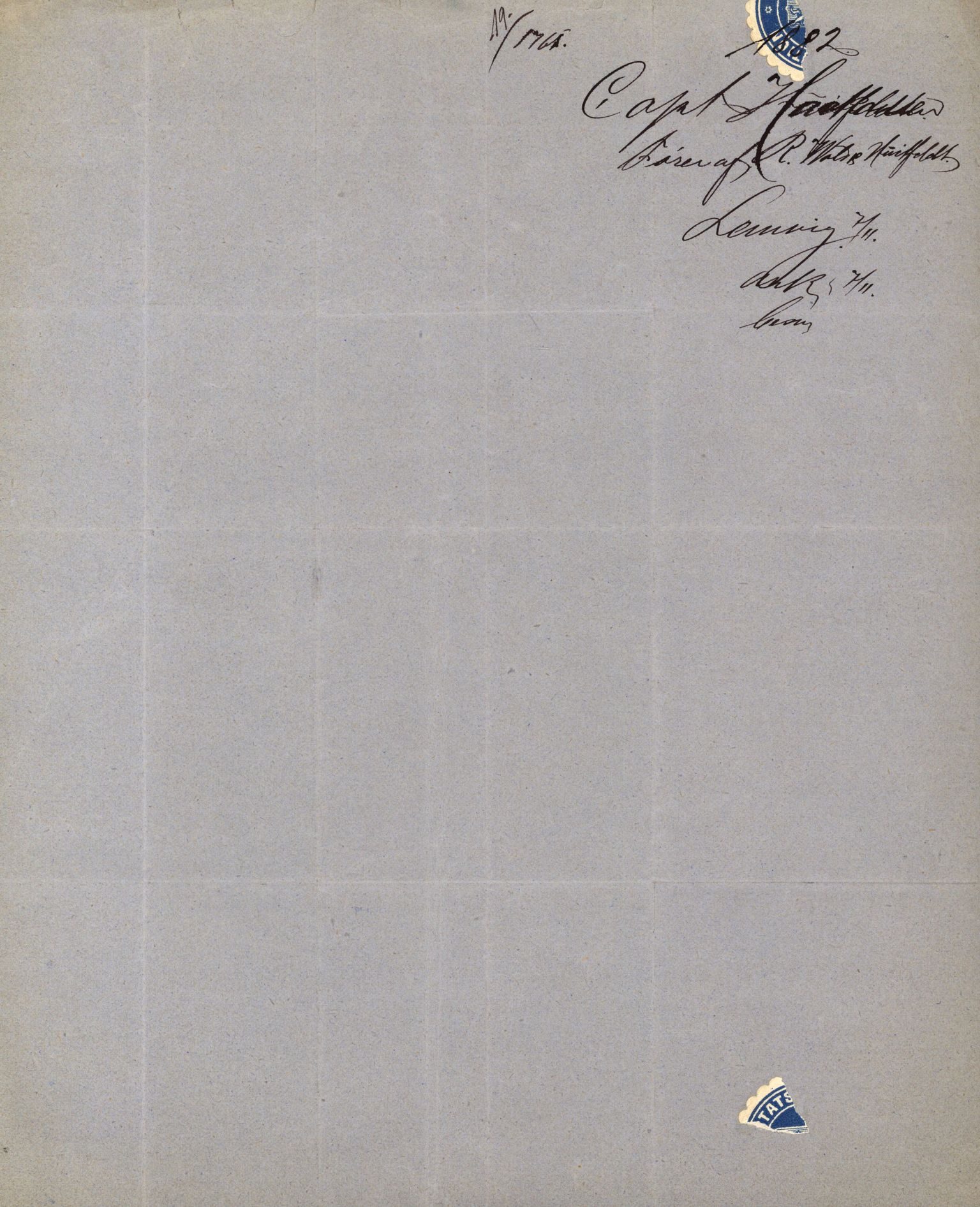 Pa 63 - Østlandske skibsassuranceforening, VEMU/A-1079/G/Ga/L0014/0007: Havaridokumenter / Sjødronningen, R. Wold & Huitfeldt, Activ, 1882, p. 21