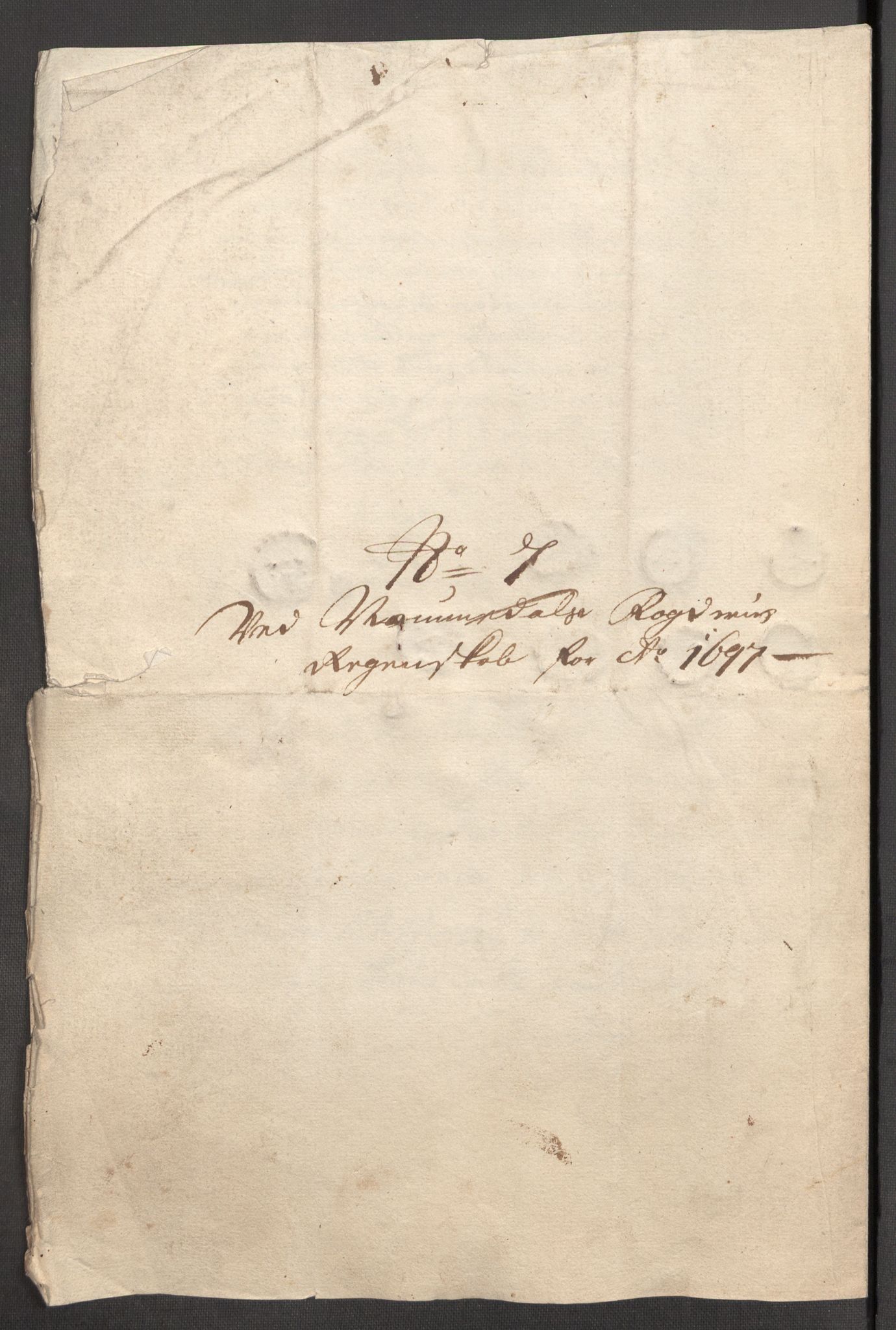Rentekammeret inntil 1814, Reviderte regnskaper, Fogderegnskap, AV/RA-EA-4092/R64/L4425: Fogderegnskap Namdal, 1696-1698, p. 275