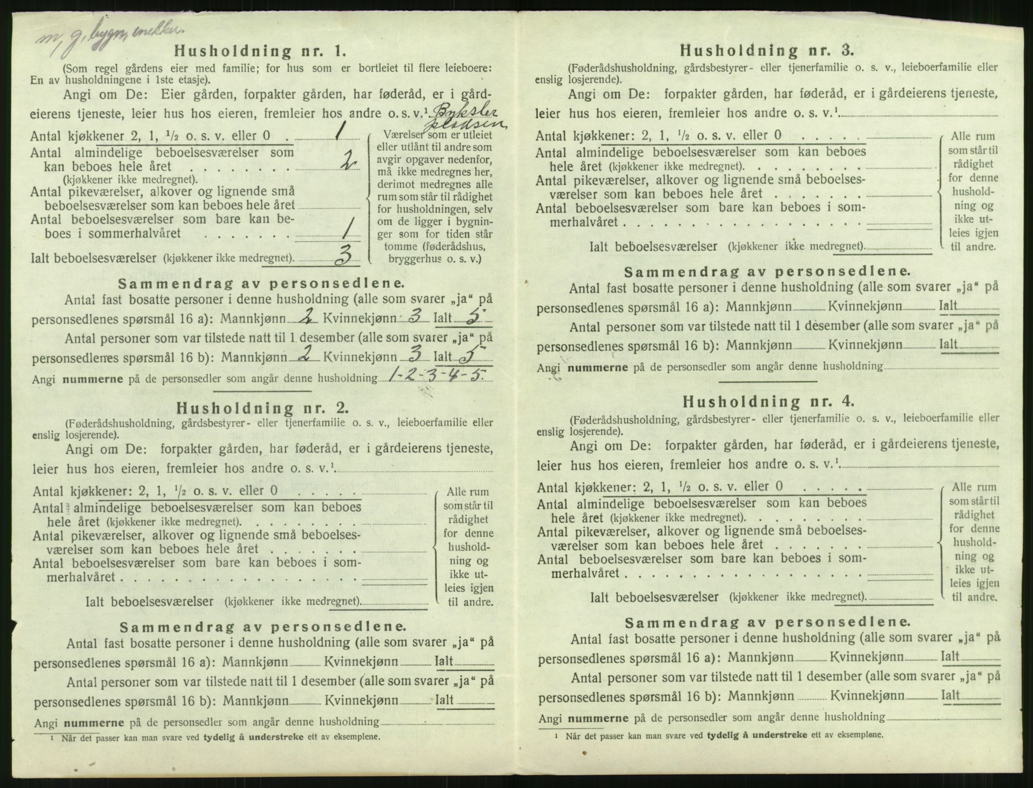 SAT, 1920 census for Aukra, 1920, p. 560