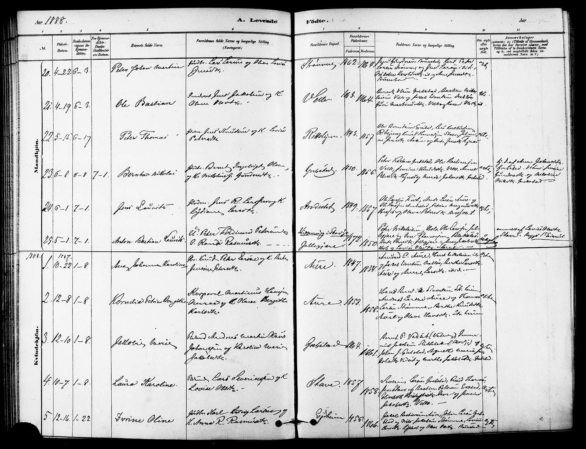 Ministerialprotokoller, klokkerbøker og fødselsregistre - Møre og Romsdal, AV/SAT-A-1454/523/L0334: Parish register (official) no. 523A01, 1878-1891