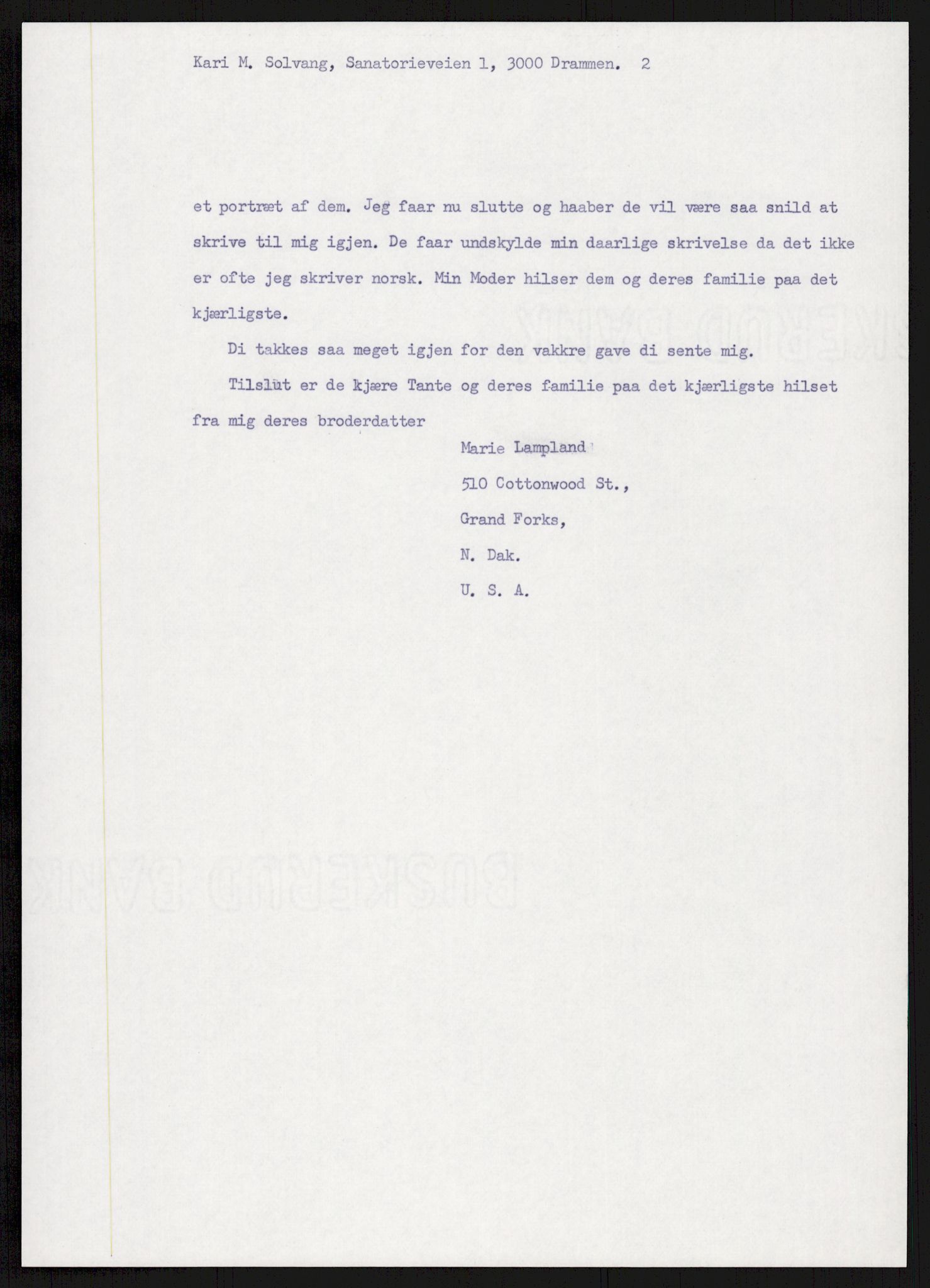 Samlinger til kildeutgivelse, Amerikabrevene, AV/RA-EA-4057/F/L0016: Innlån fra Buskerud: Andersen - Bratås, 1838-1914, p. 573