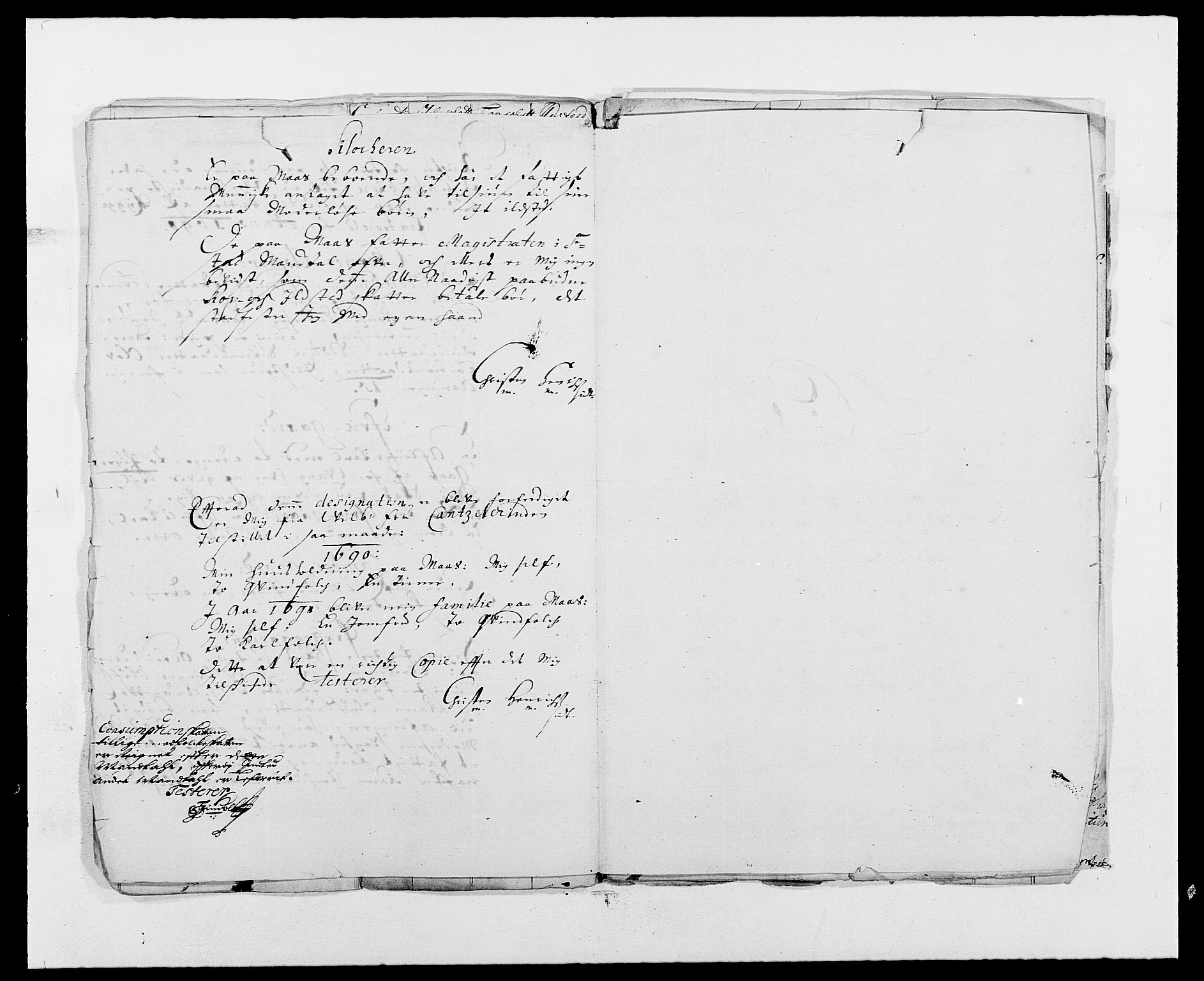 Rentekammeret inntil 1814, Reviderte regnskaper, Fogderegnskap, AV/RA-EA-4092/R02/L0106: Fogderegnskap Moss og Verne kloster, 1688-1691, p. 559