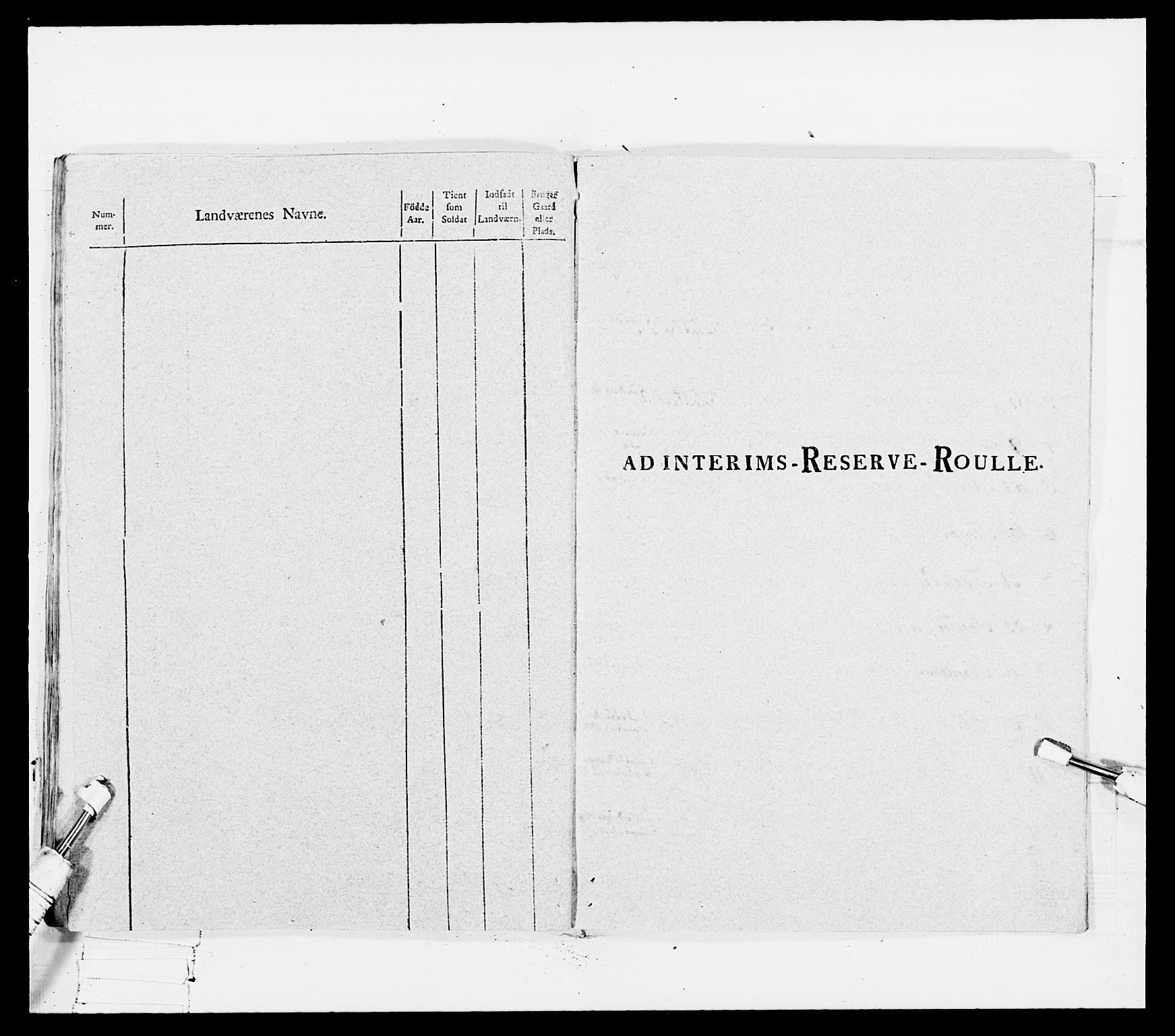 Generalitets- og kommissariatskollegiet, Det kongelige norske kommissariatskollegium, RA/EA-5420/E/Eh/L0114: Telemarkske nasjonale infanteriregiment, 1789-1802, p. 542