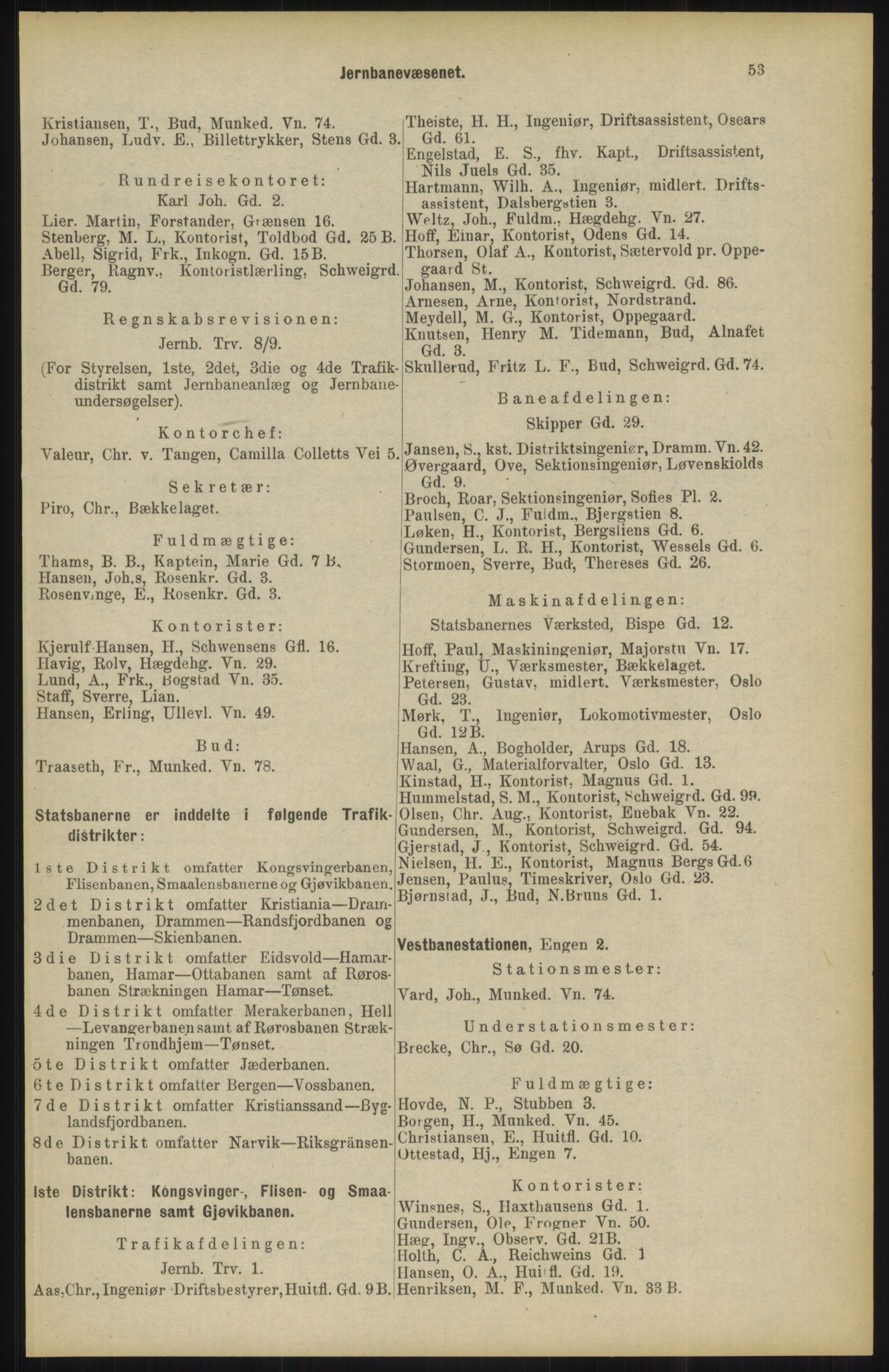 Kristiania/Oslo adressebok, PUBL/-, 1904, p. 53