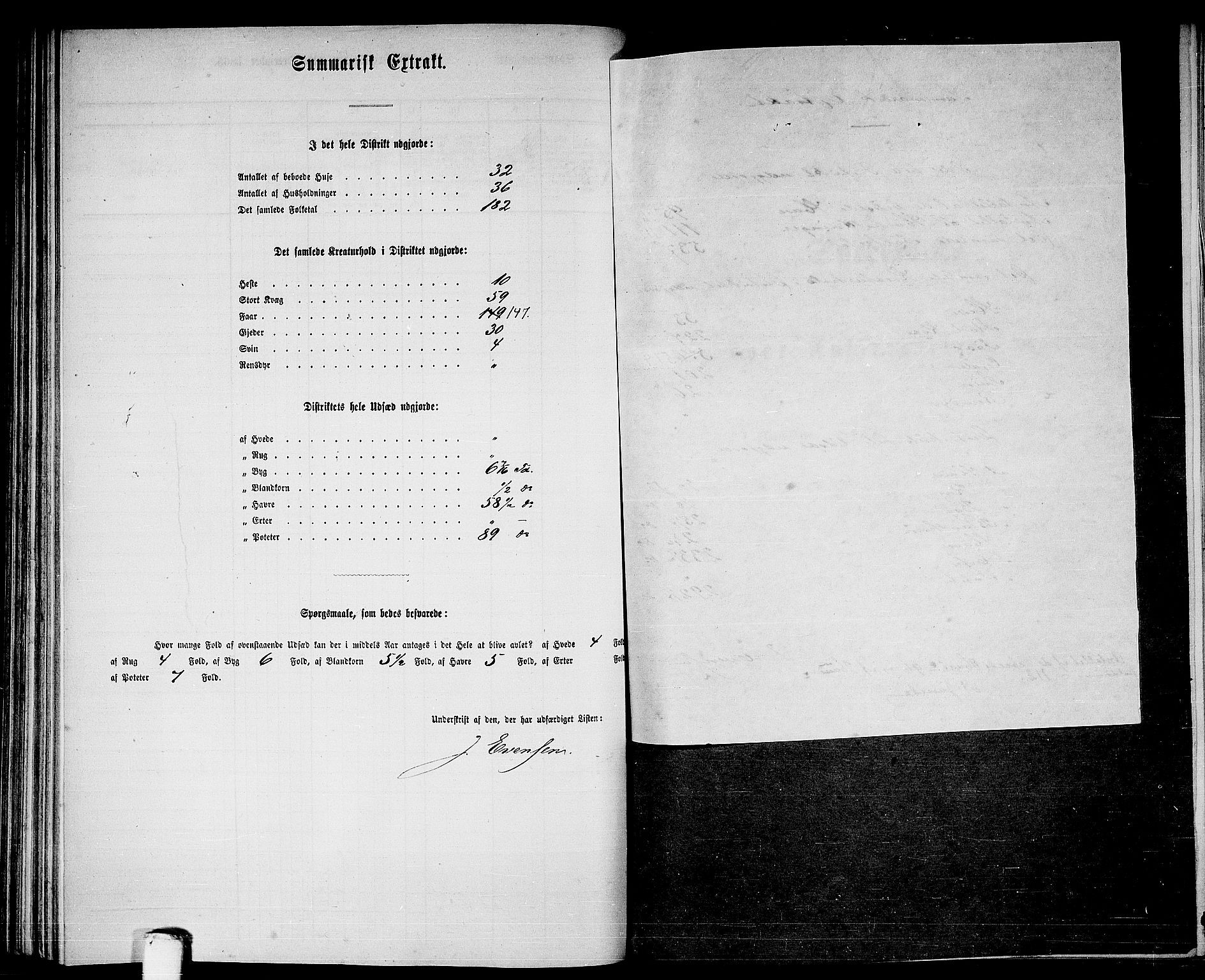 RA, 1865 census for Skogn, 1865, p. 136