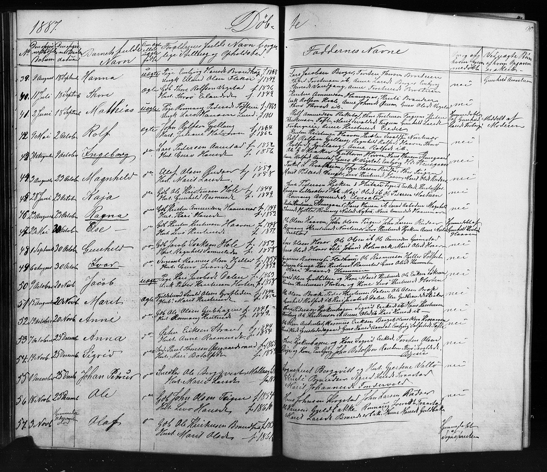 Skjåk prestekontor, SAH/PREST-072/H/Ha/Hab/L0001: Parish register (copy) no. 1, 1865-1893, p. 90