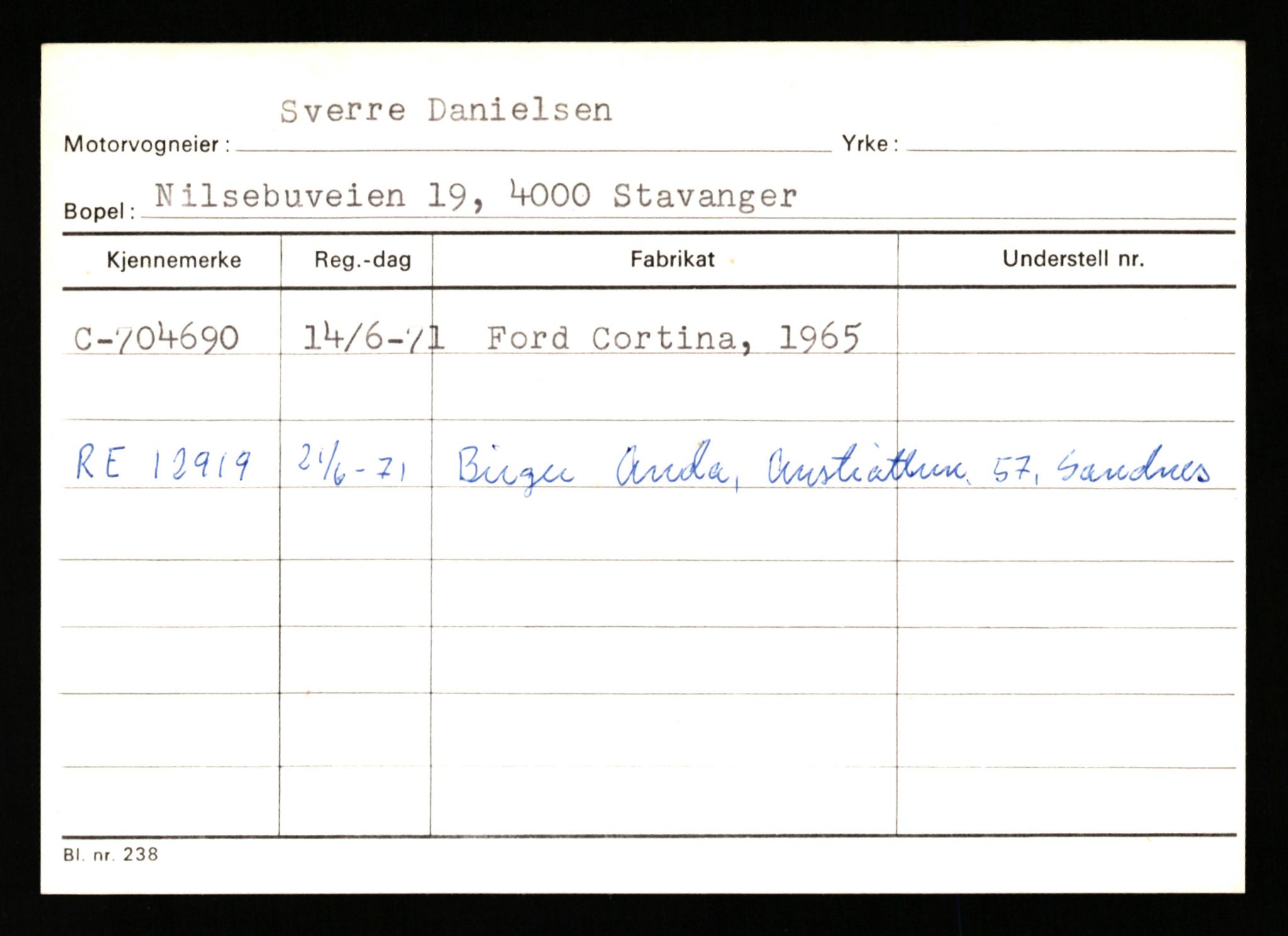 Stavanger trafikkstasjon, AV/SAST-A-101942/0/G/L0012: Registreringsnummer: 363571 - 800000, 1930-1971, p. 2380